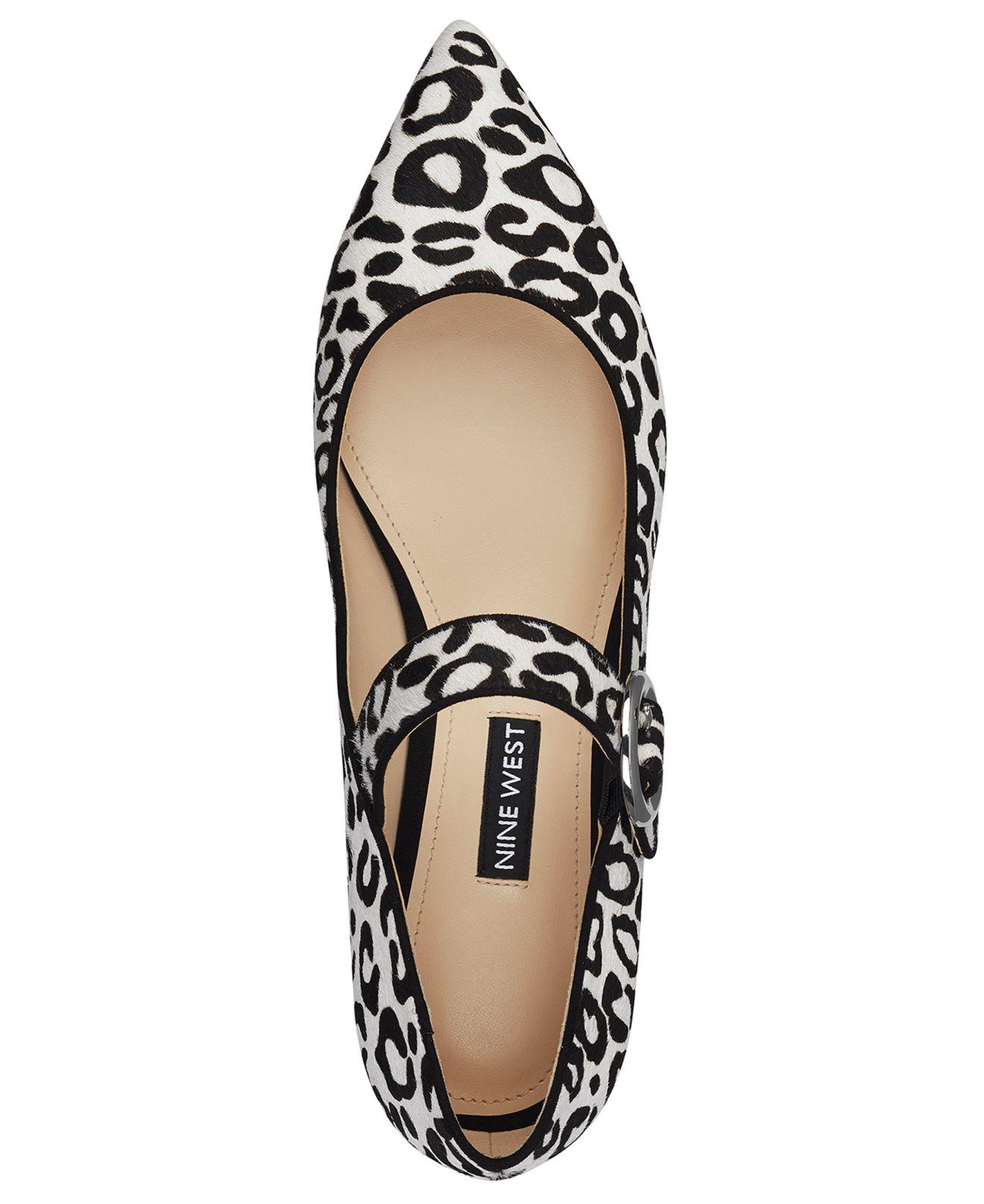 nine west mary jane flats