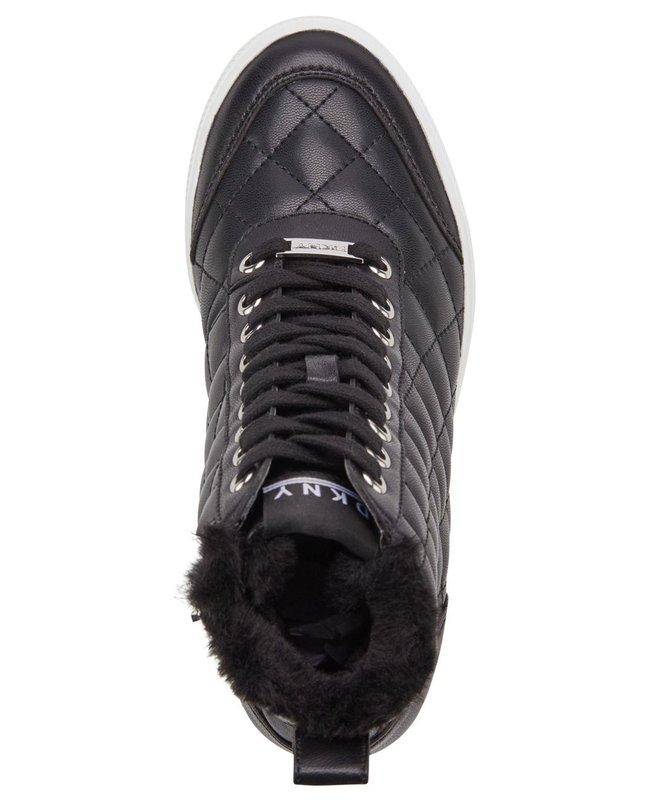 dkny cira wedge sneakers