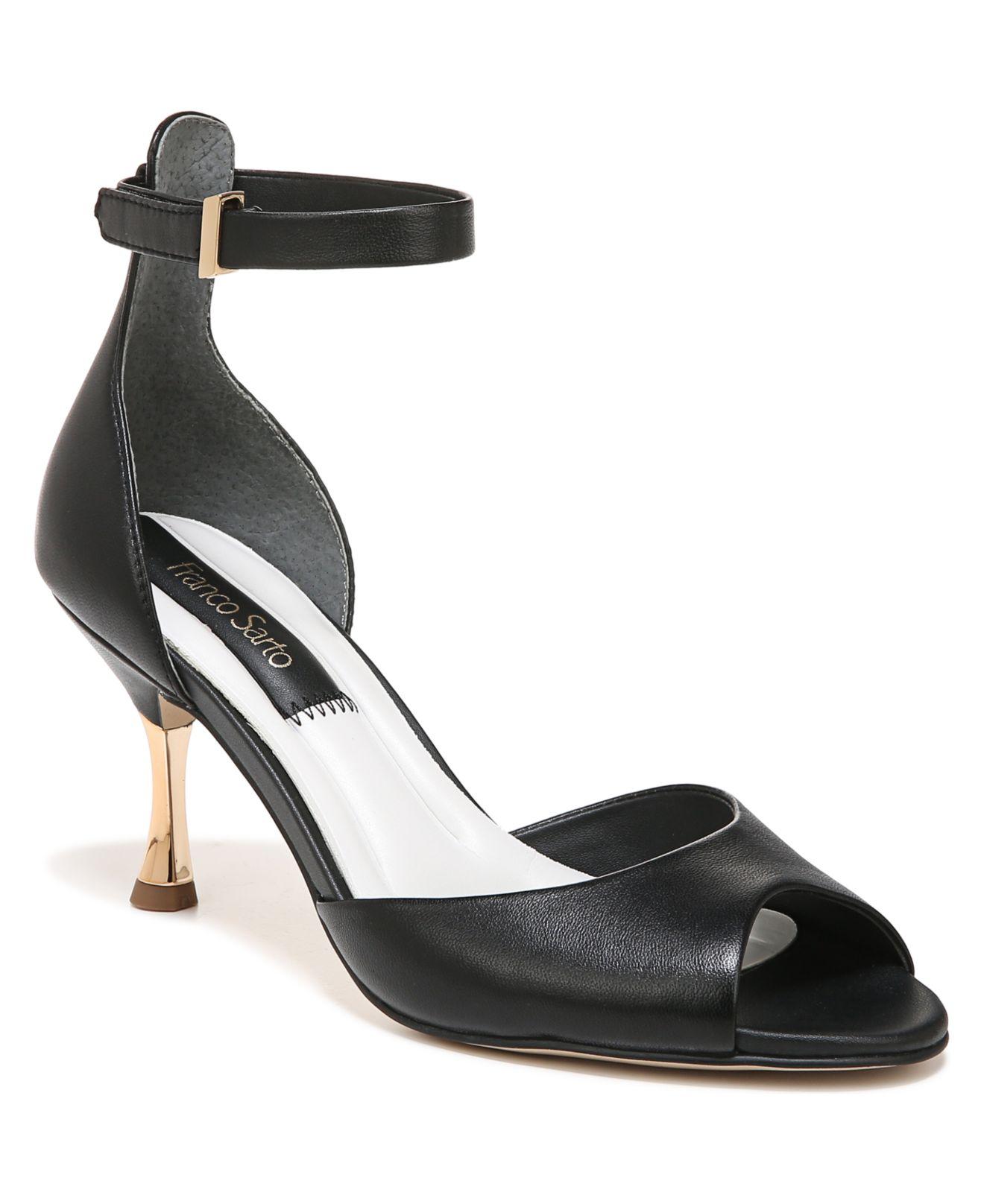 franco sarto ankle strap flat
