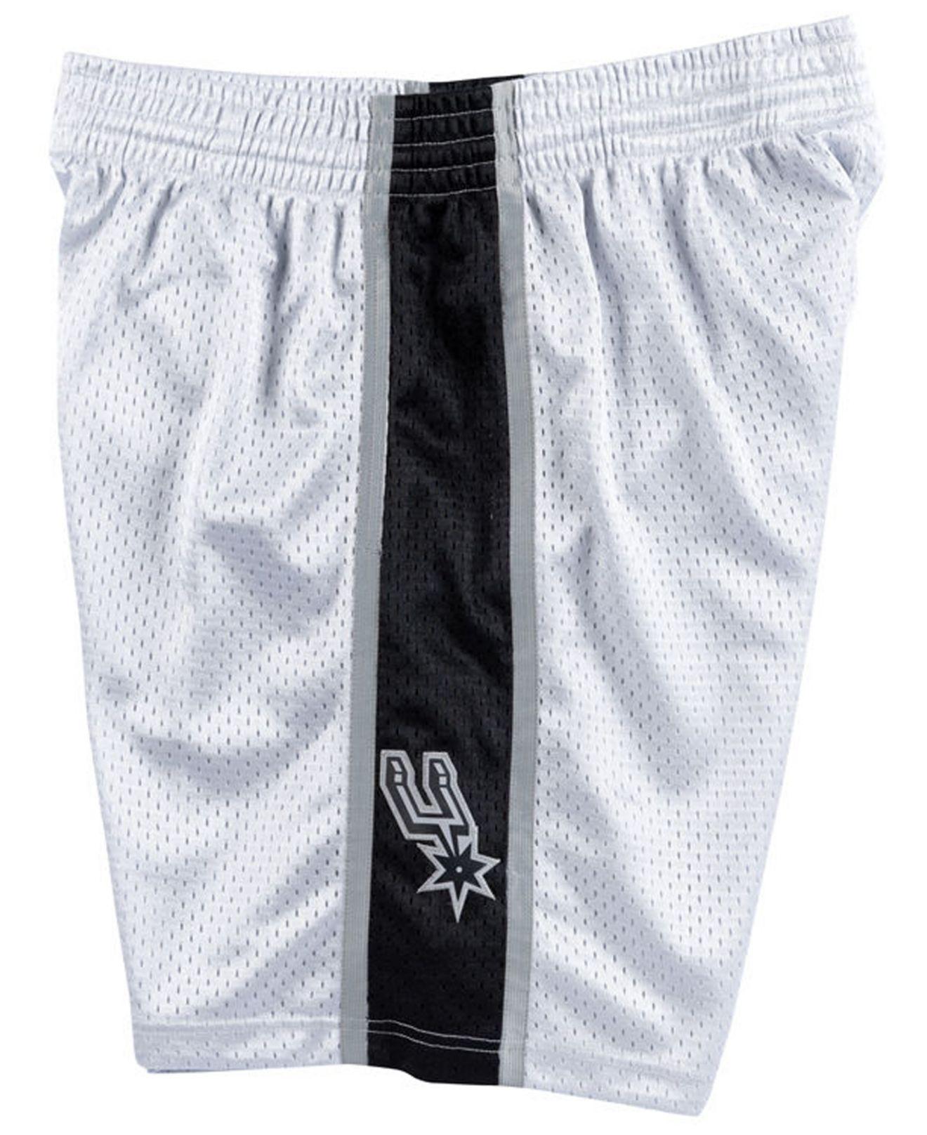 spurs mitchell and ness shorts