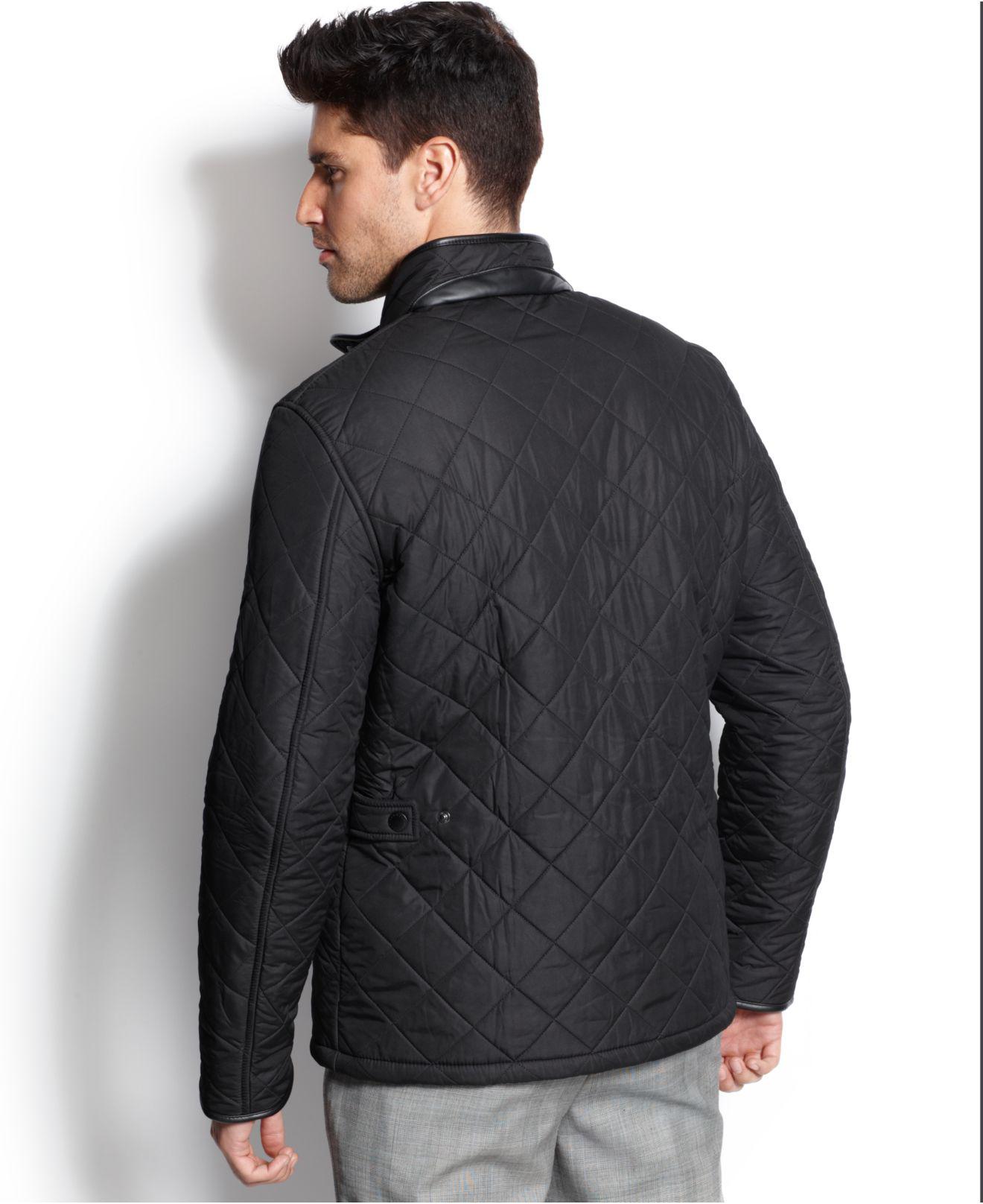 Barbour Corduroy Powell Quilted Jacket in Black for Men - Save 20% - Lyst