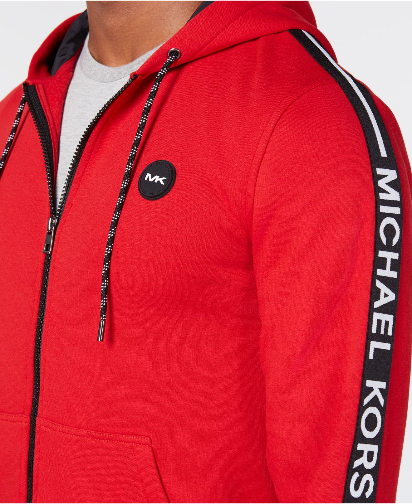 michael kors hoodie red