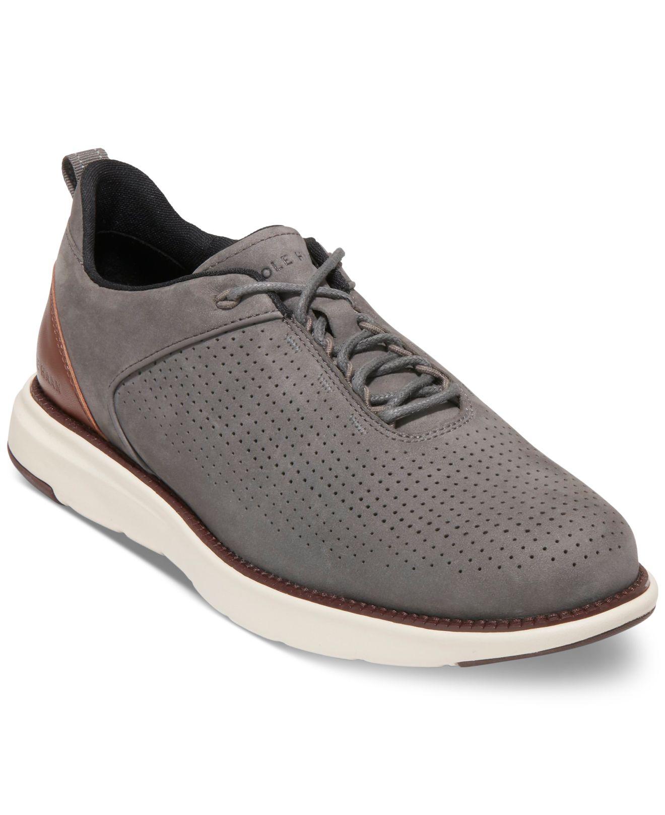 Cole Haan Grand Atlantic Textured Sneaker in Gray for Men Lyst