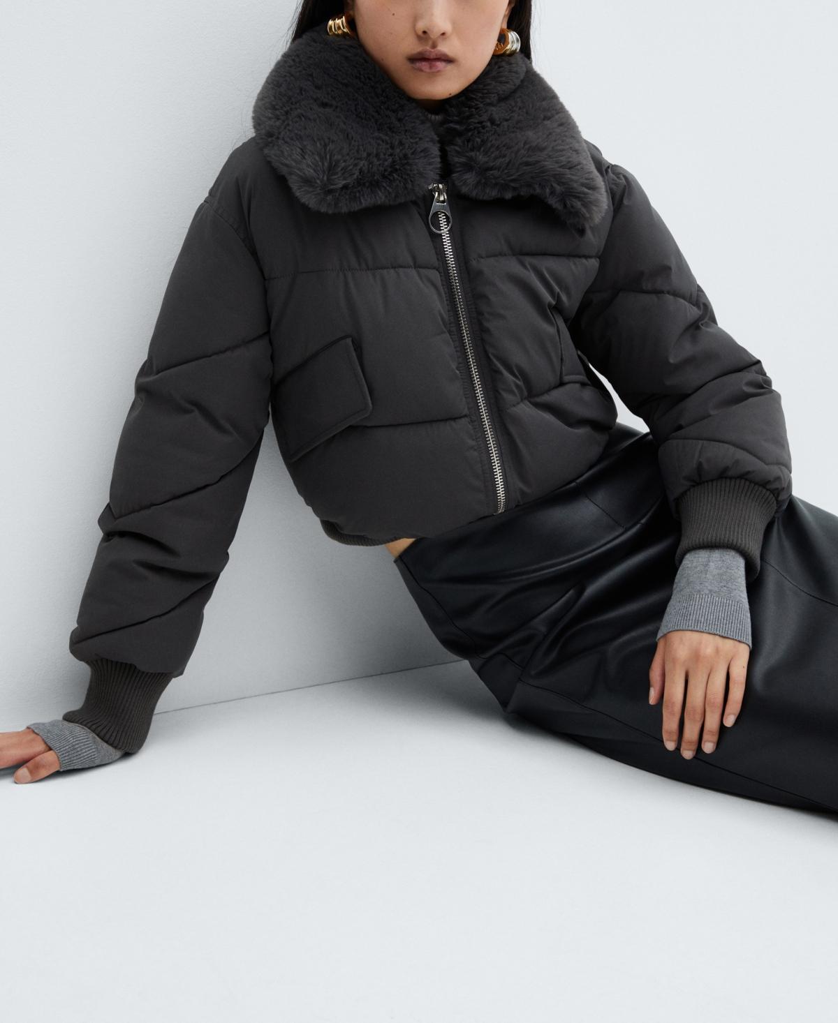 Anorak with fur 2025 hood