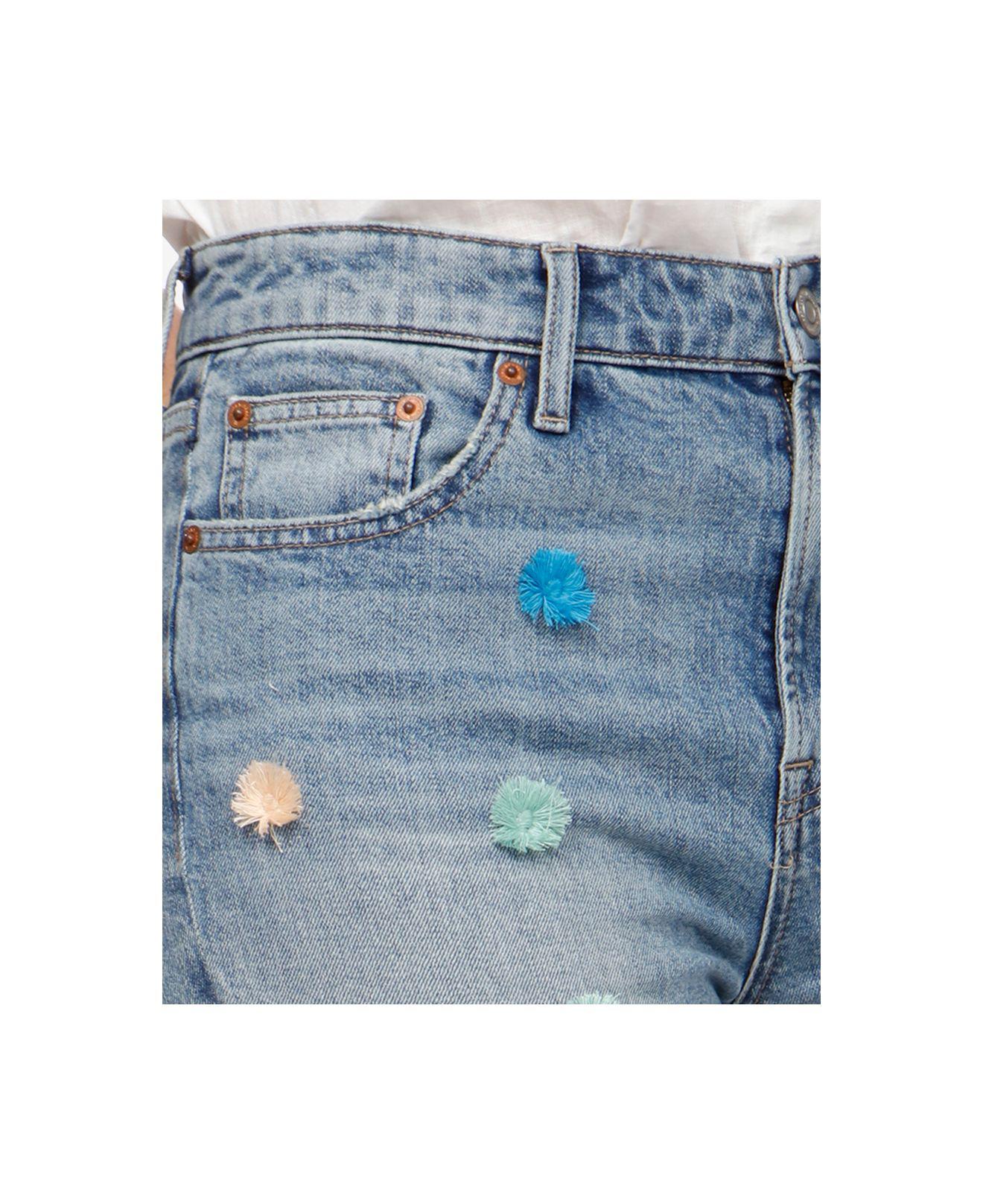 lucky brand pom pom jeans