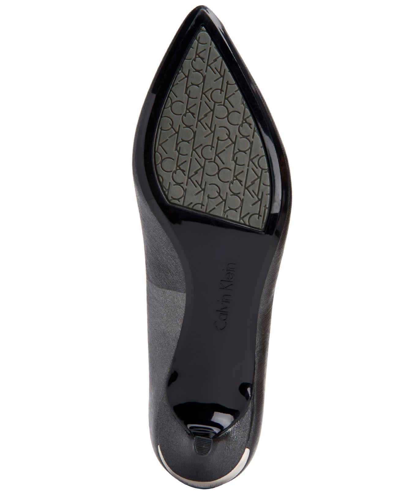 Calvin Klein 'gabrianna' Pump in Black | Lyst Calvin Klein 'gabrianna' Pump in Black | Lyst