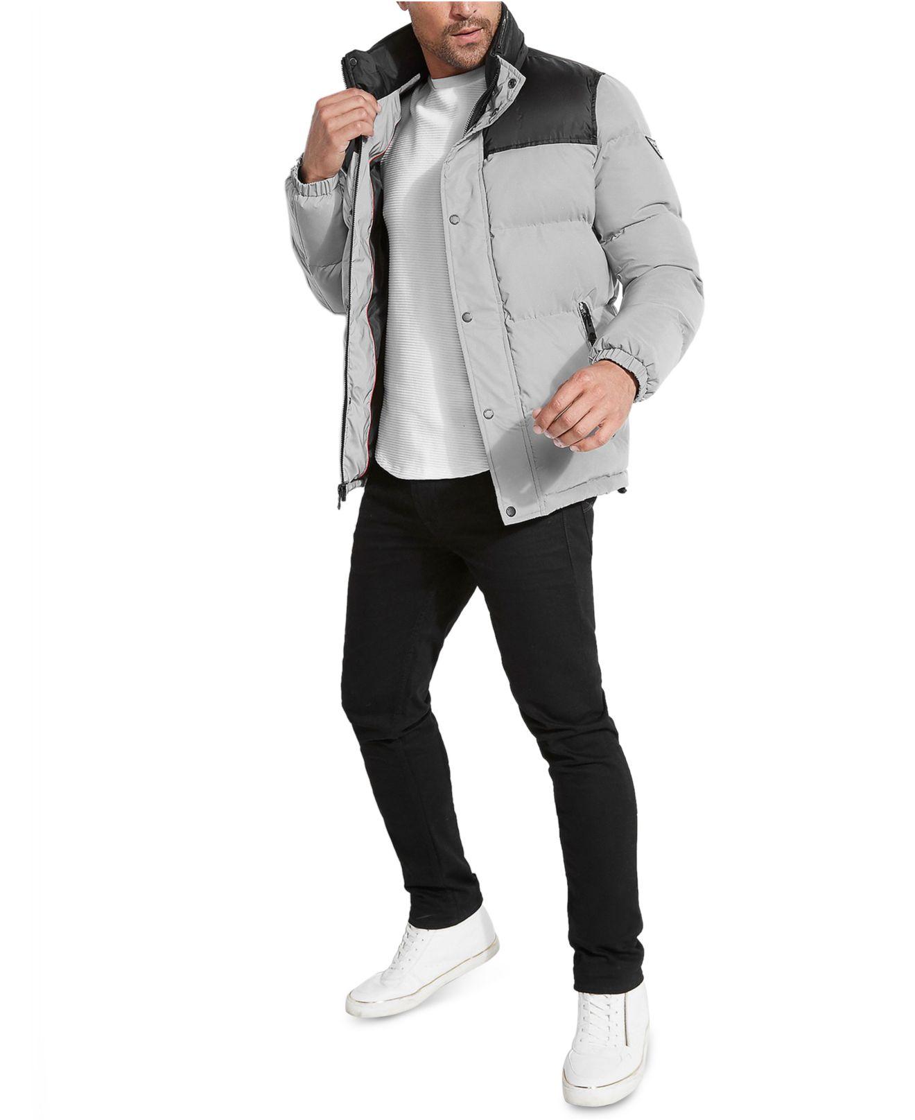 guess reflective jacket