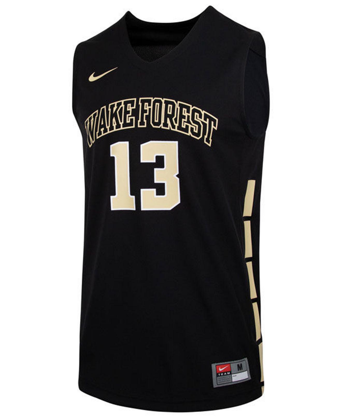 wake forest basketball uniforms