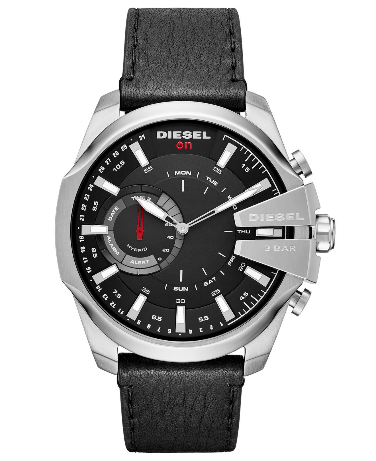 diesel mega chief hybrid men's watch