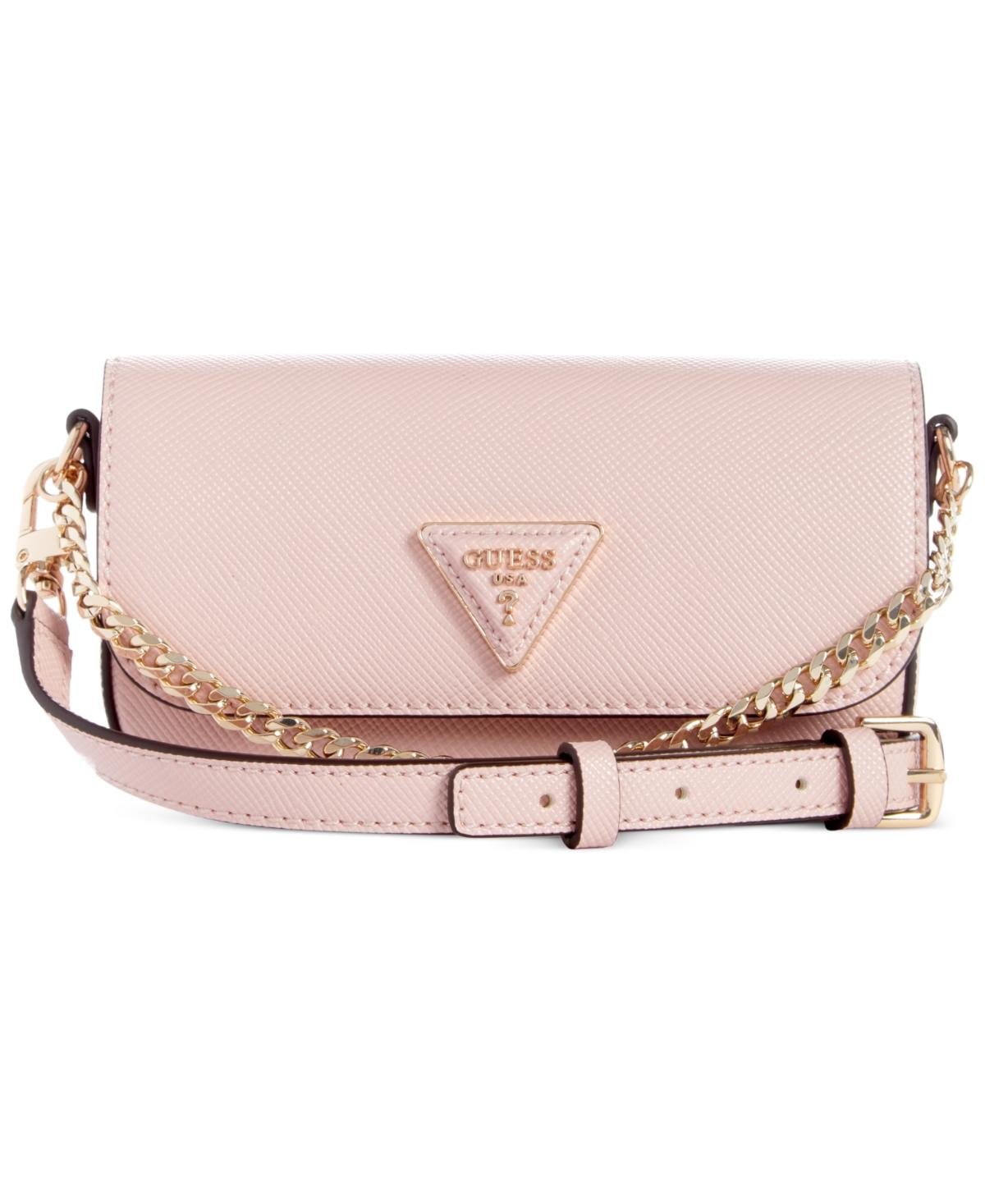 Guess Brynlee Micro Mini Crossbody Bag in Pink