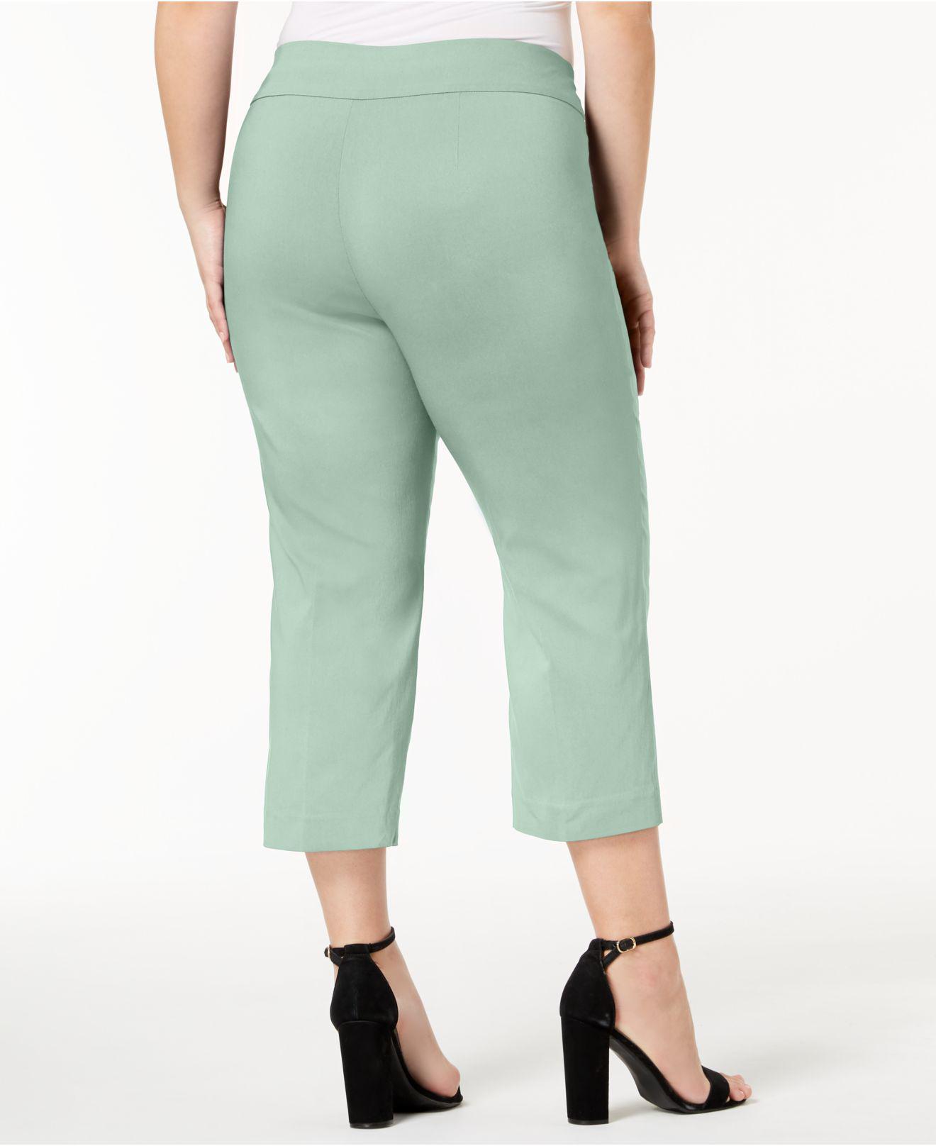 macy's pull on capri pants