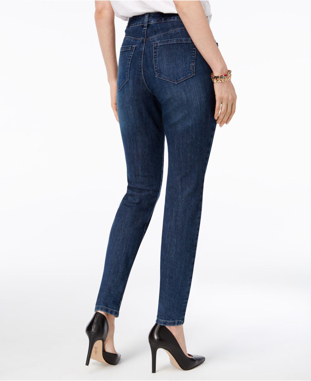 style & co curvy skinny leg