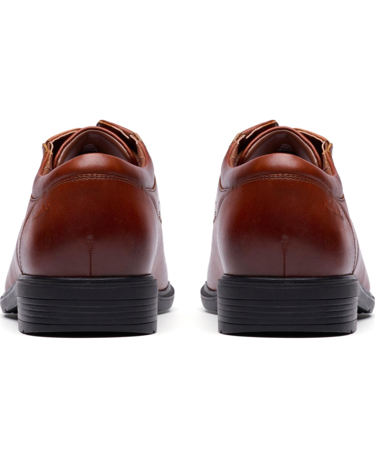 NEW! Clark\'s Men\'s Stedwell Cap Toe‎ Lace-Up Oxford Dark Tan Leather Size 11M Men main image 4