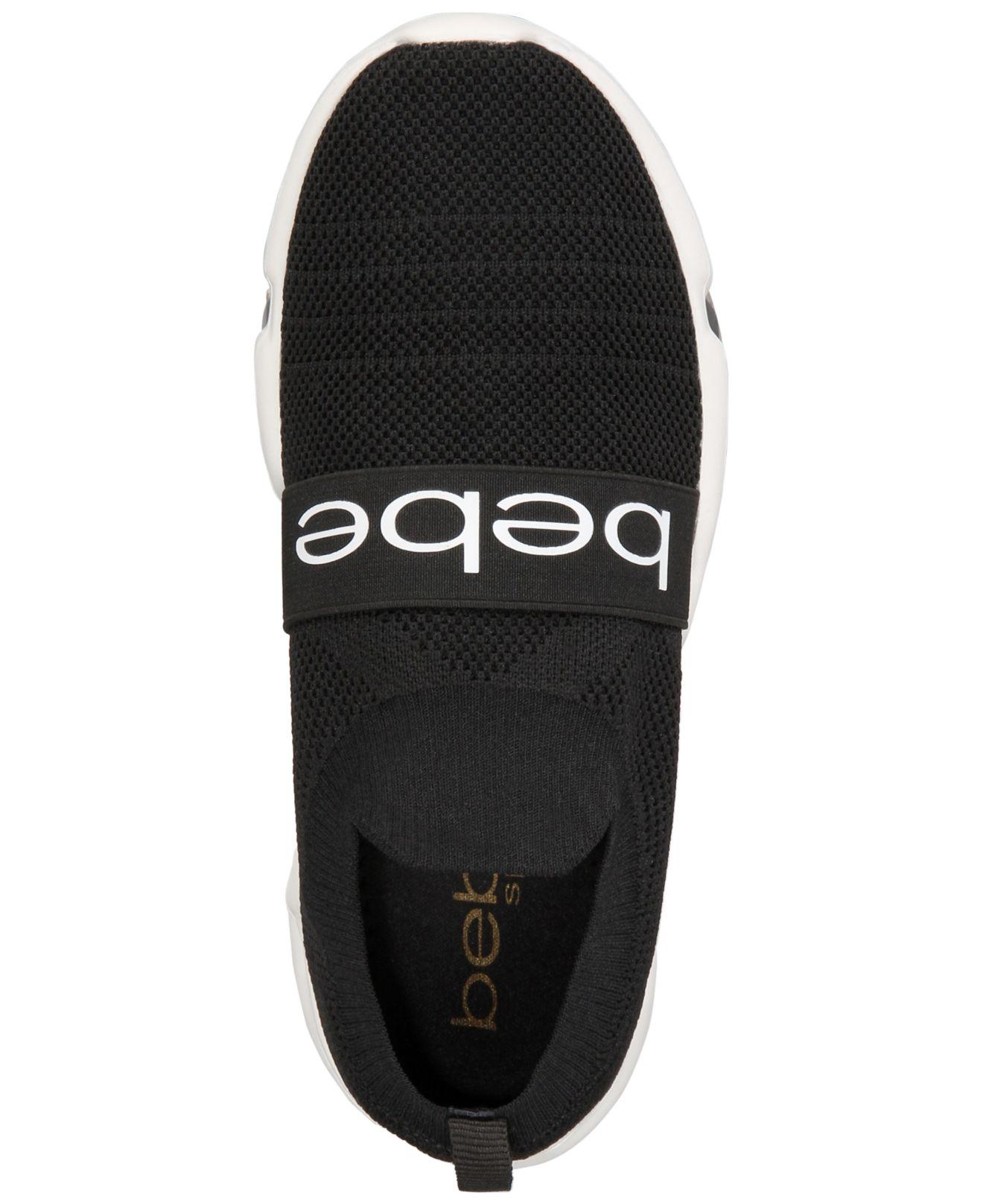 bebe aindrea slip on sneakers