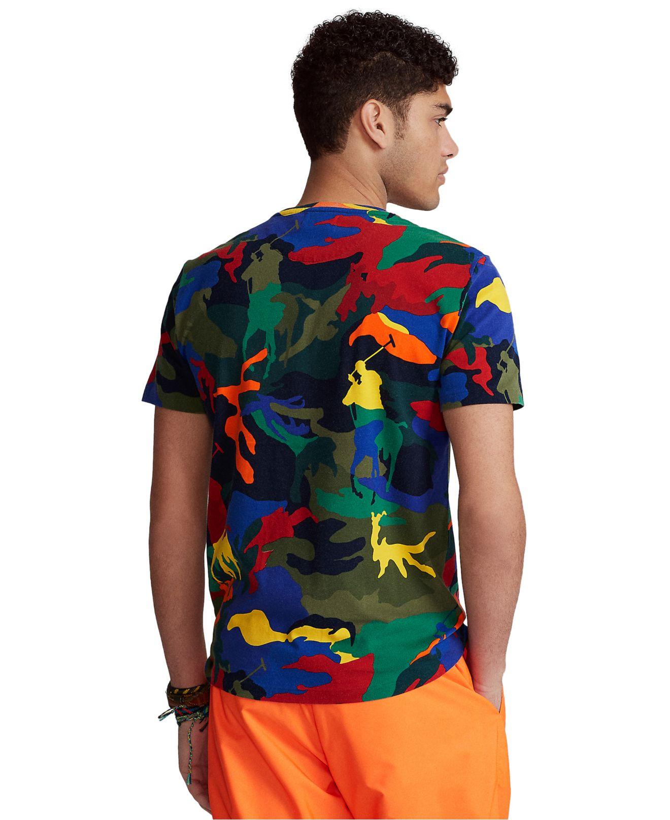 Polo Ralph Lauren Classic Fit-polo Pony Camo T-shirt for Men | Lyst