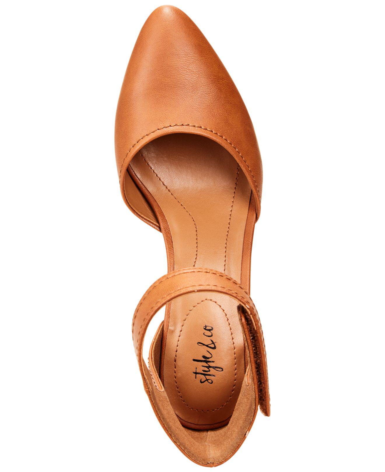 Macys Womens Brown Dress Shoes / Nine West Women S Alena Square Toe Ballet Flats Reviews Flats