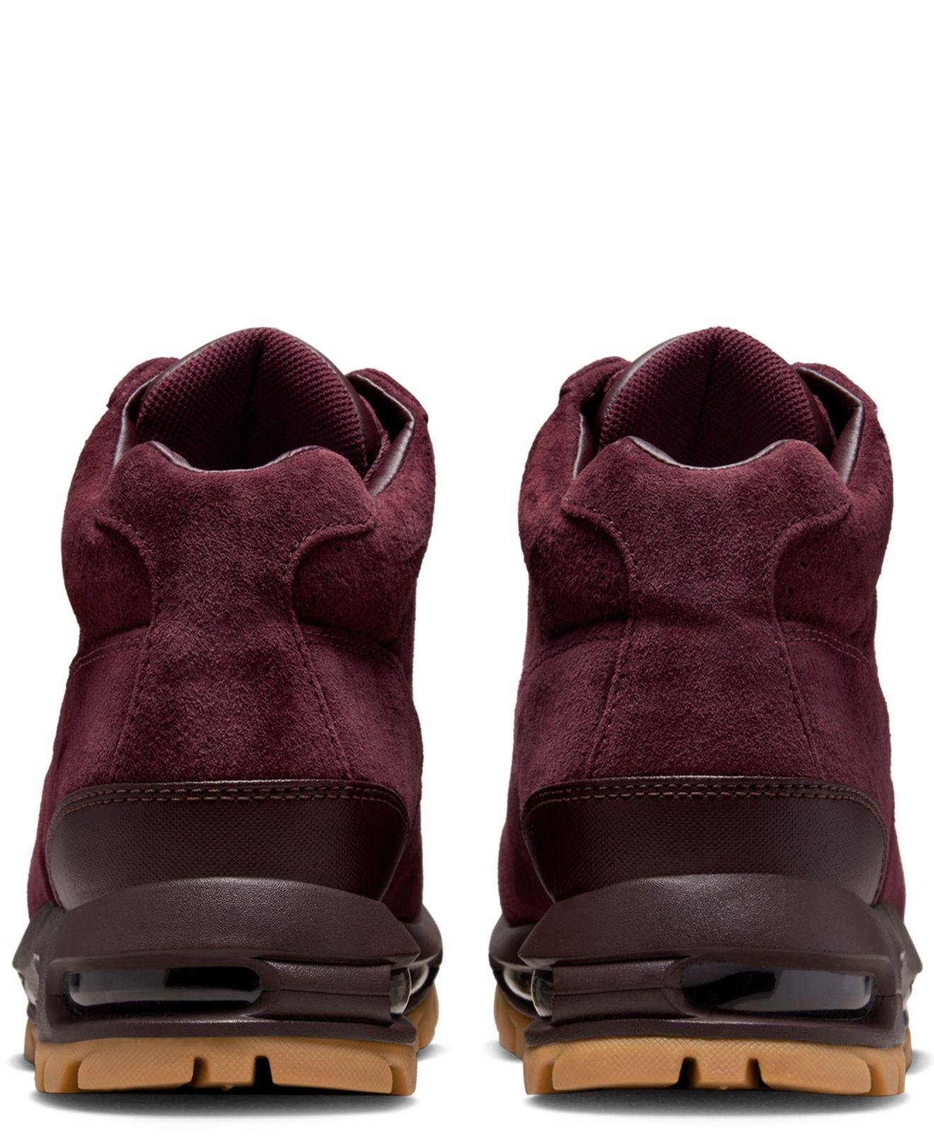 Nike Air Max Goadome Winter Boots From Finish Line in Red for Men | Lyst