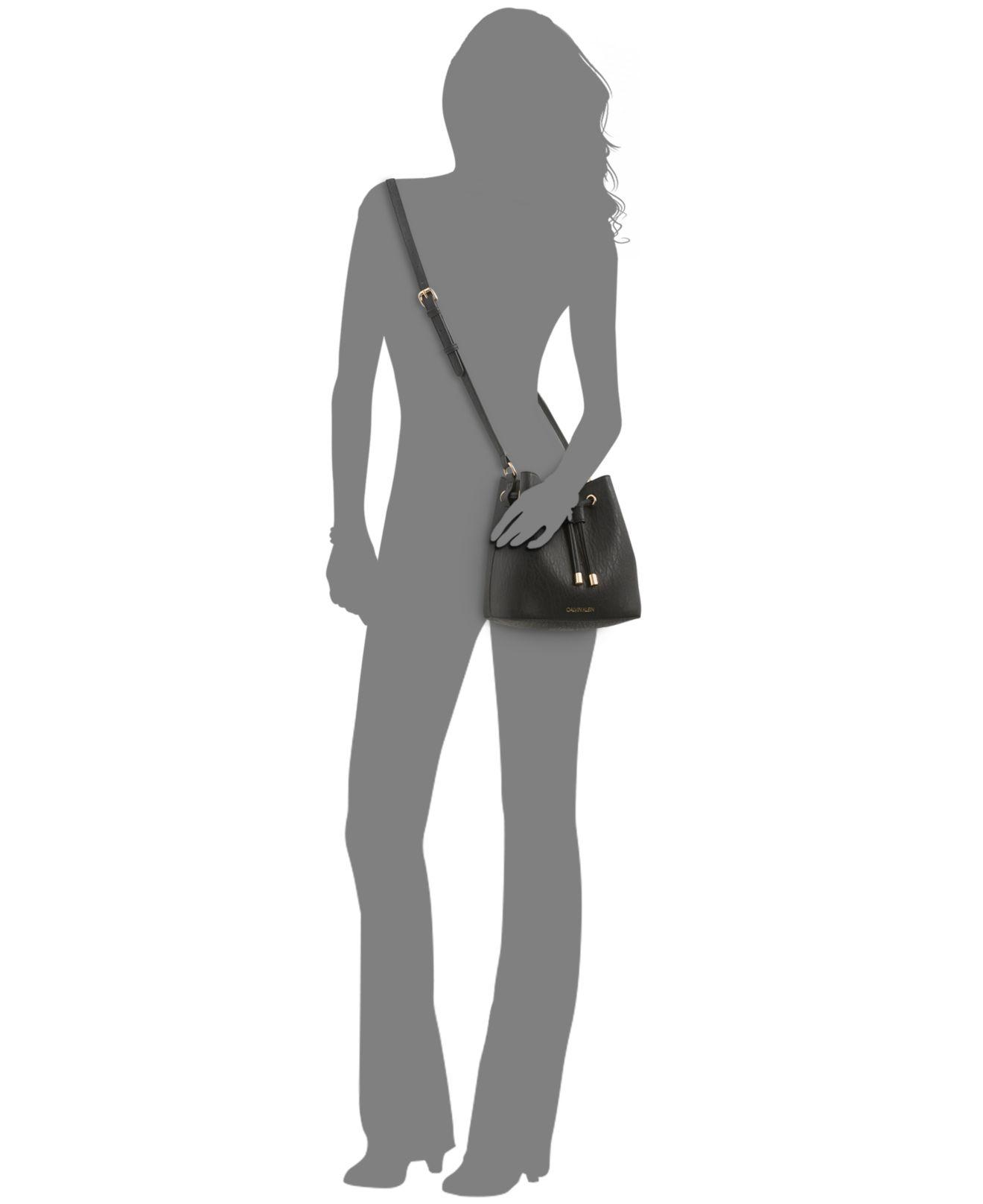 Calvin Klein Gabrianna Mini Bucket Bag | Lyst Calvin Klein Gabrianna Mini Bucket Bag | Lyst