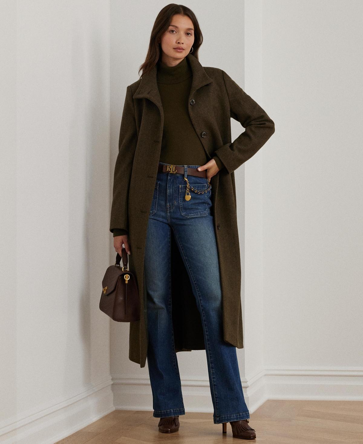 Silk Georgette Crepe Mandarin Collar Shirt | EILEEN FISHER