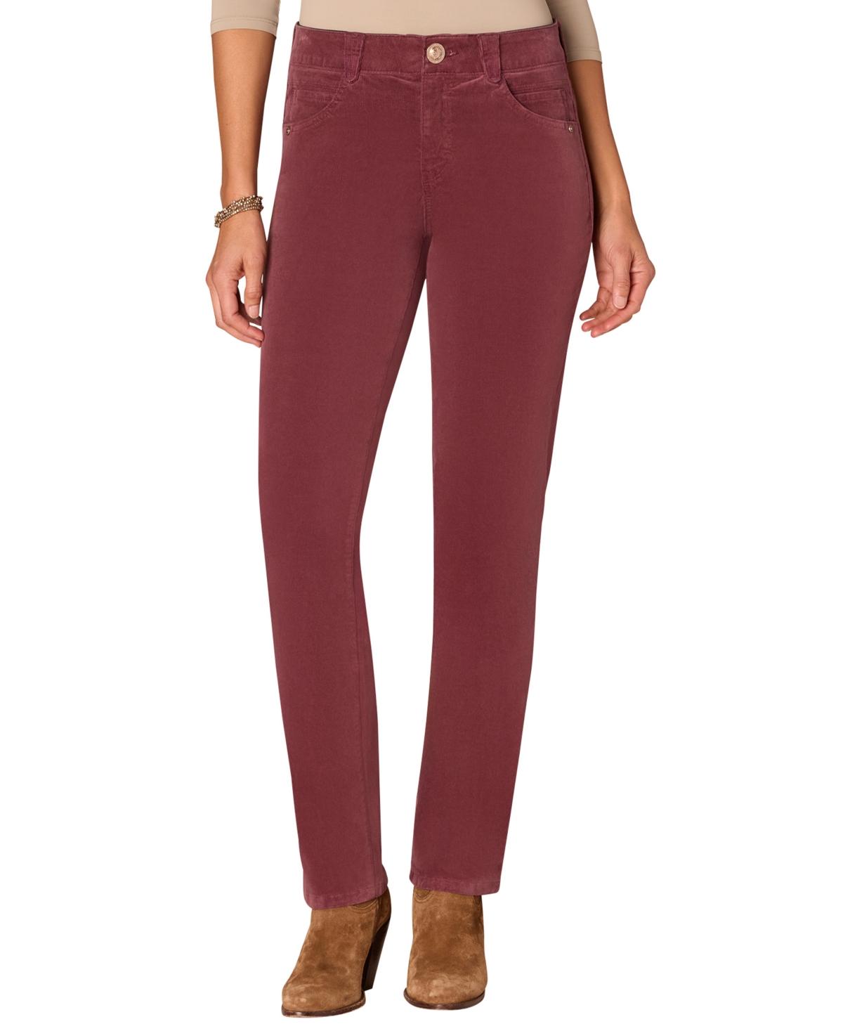 Red Straight-leg jeans for Women Lyst
