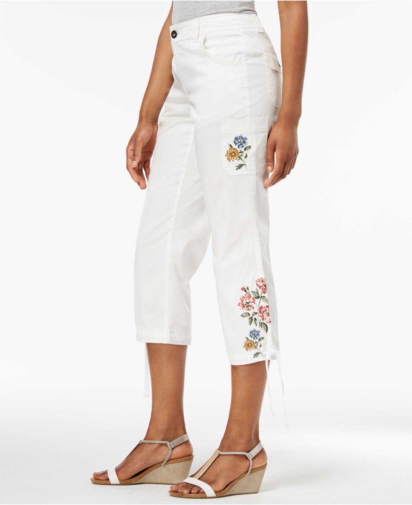 macy's style and co capri pants