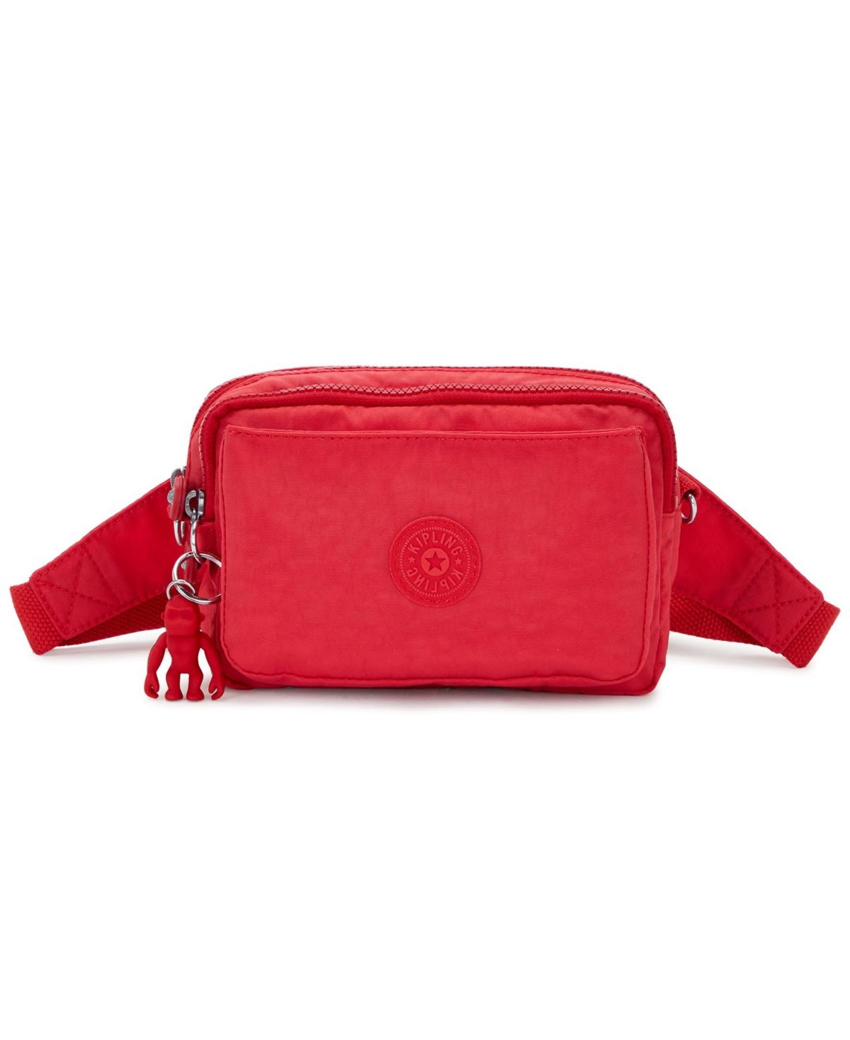 Kipling Abanu Mini Convertible Sling Bag in Red | Lyst