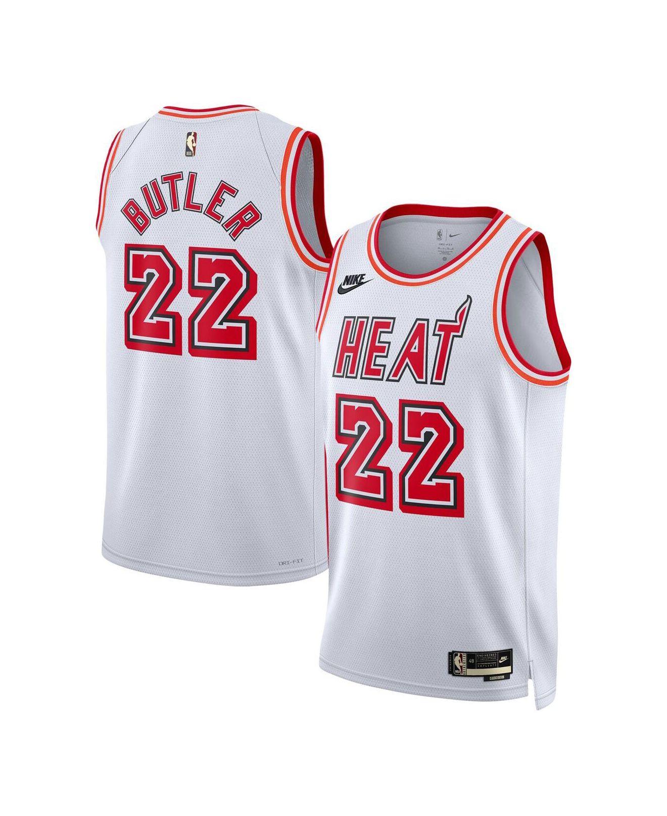 Nike Jimmy Butler White Miami Heat 2022/23 Swingman Jersey Classic