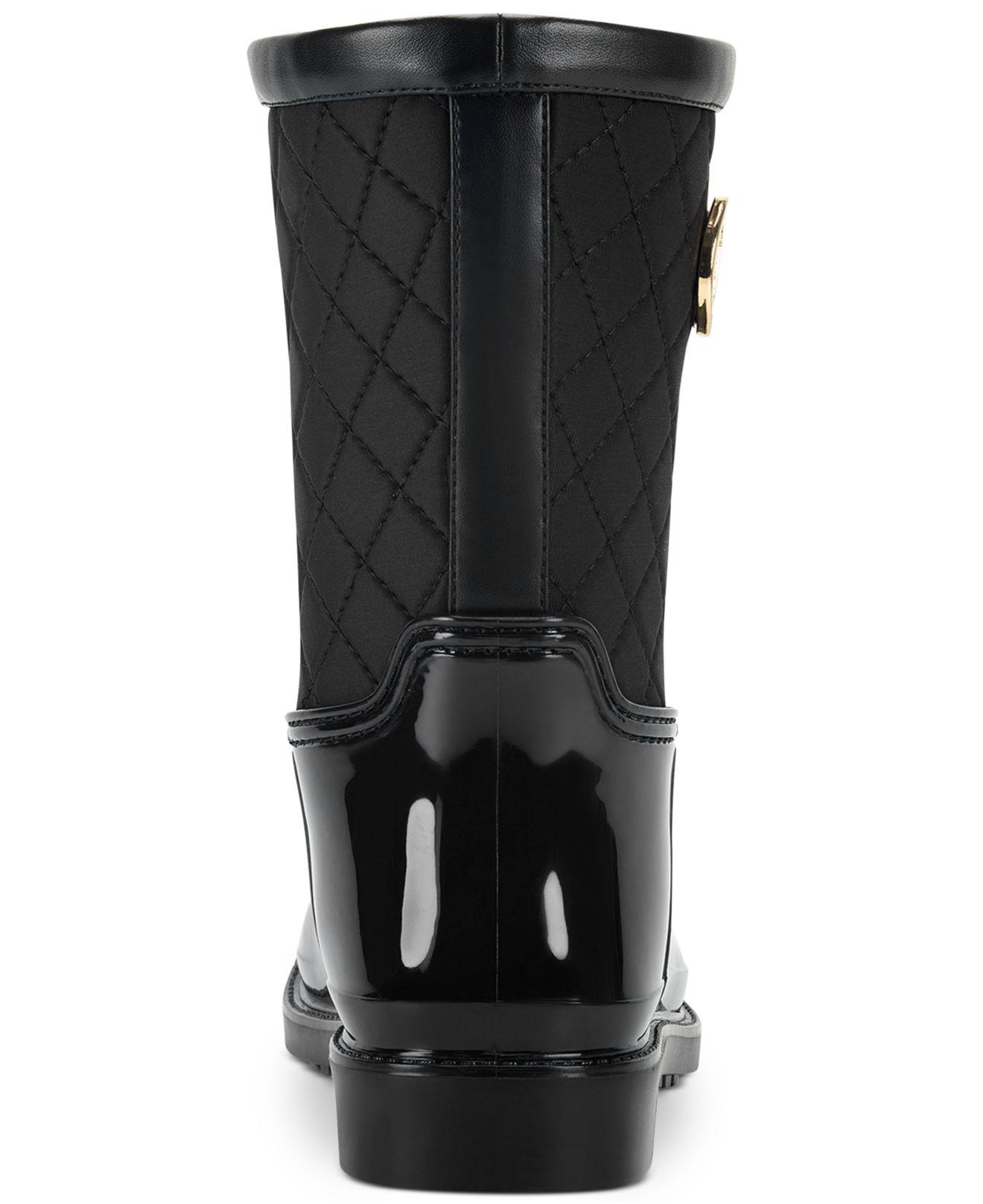 tommy hilfiger splash rain boots
