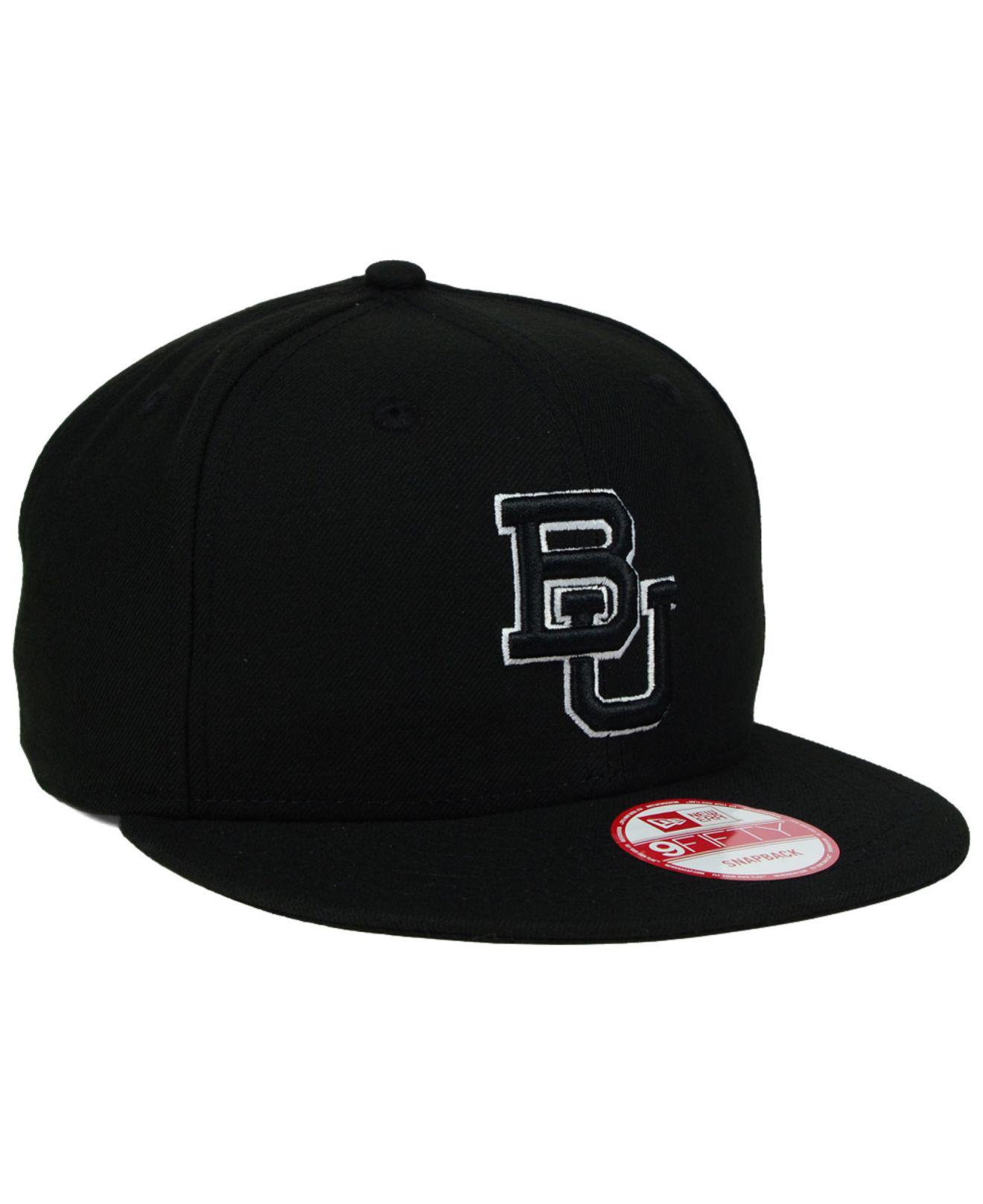 KTZ Baylor Bears Black White 9fifty 