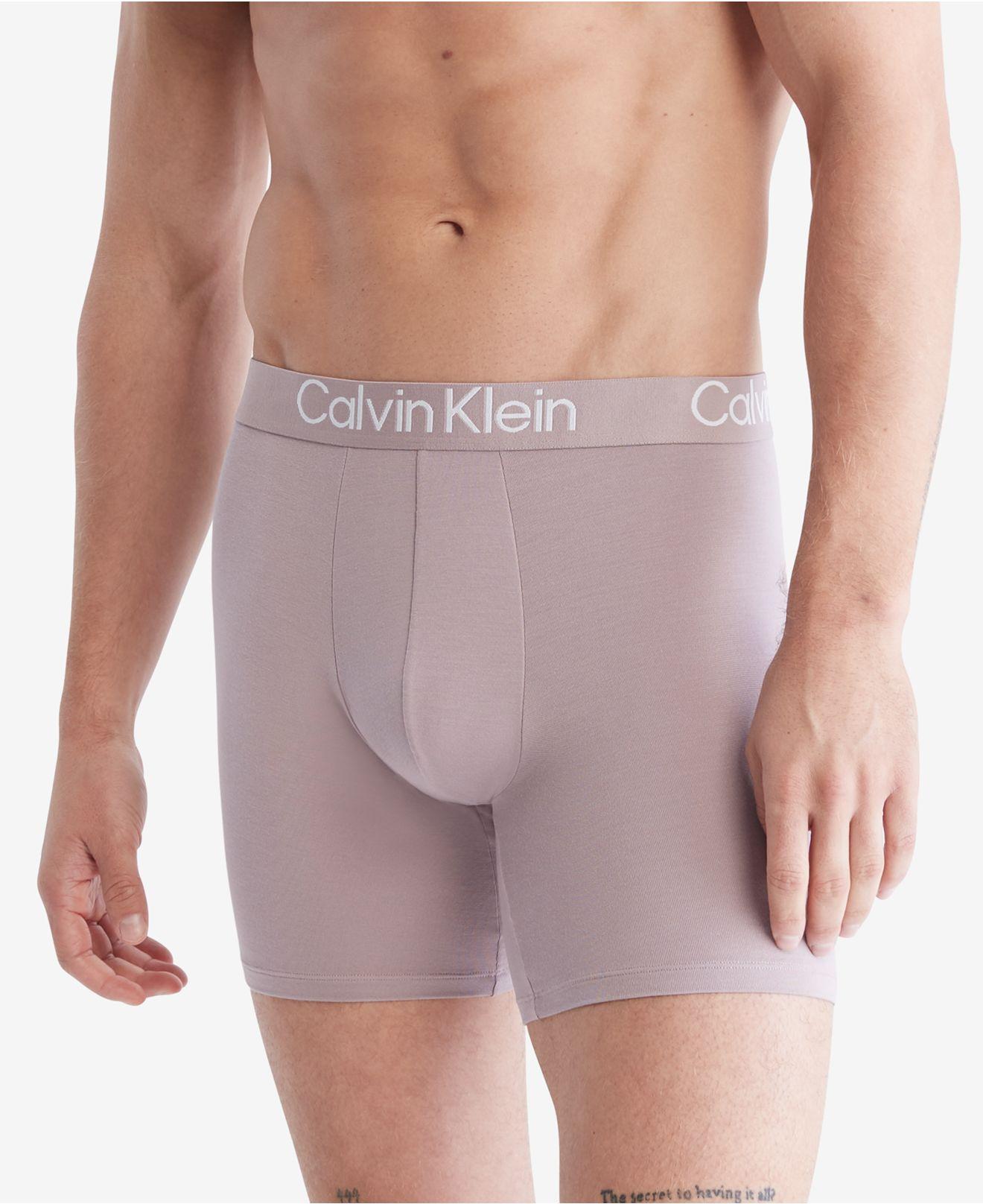 Calvin Klein Ultra Soft Modern Modal Boxer Briefs - 3-pk. in Purple for Men  | Lyst
