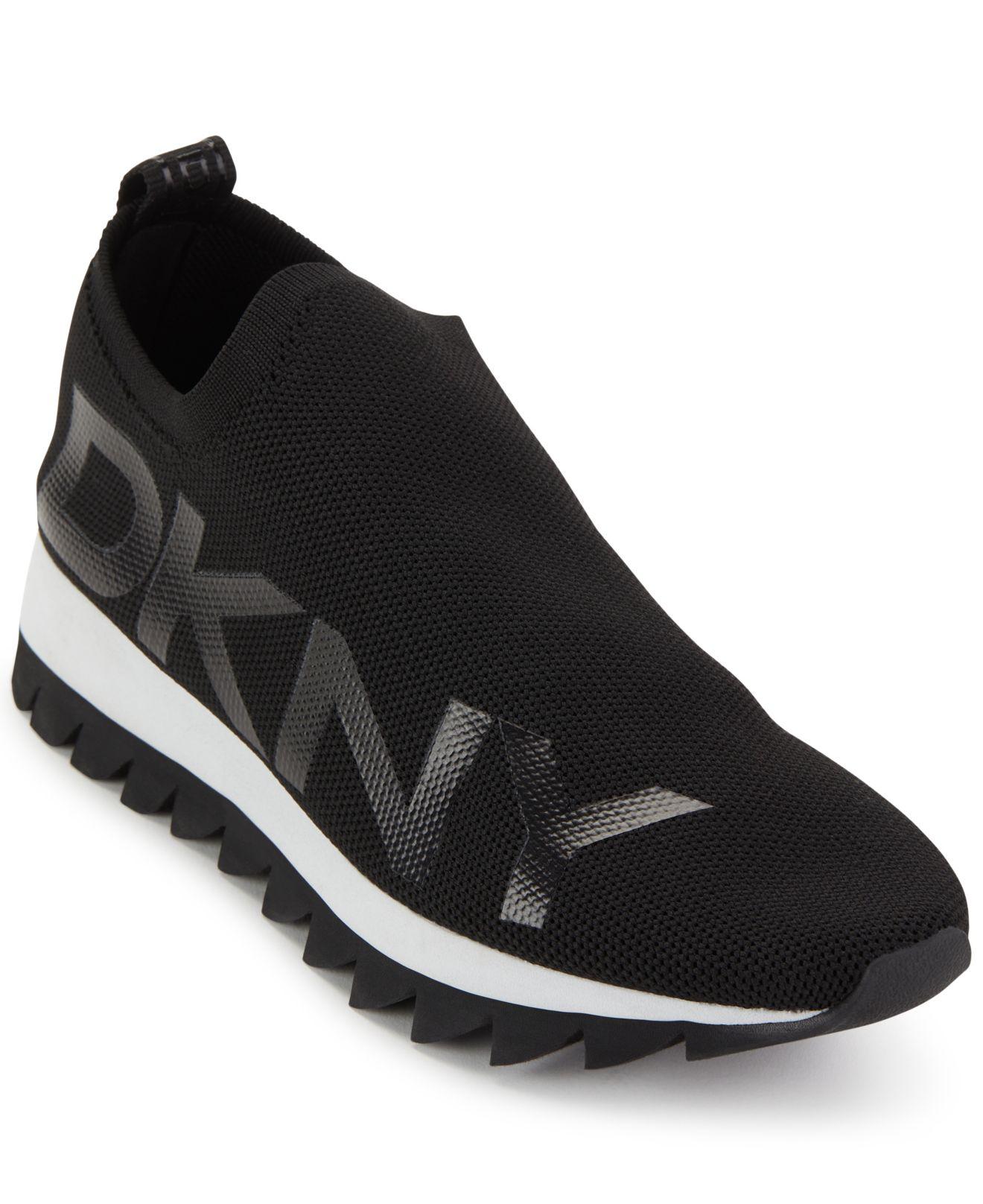 DKNY Azer Sneakers in Black | Lyst