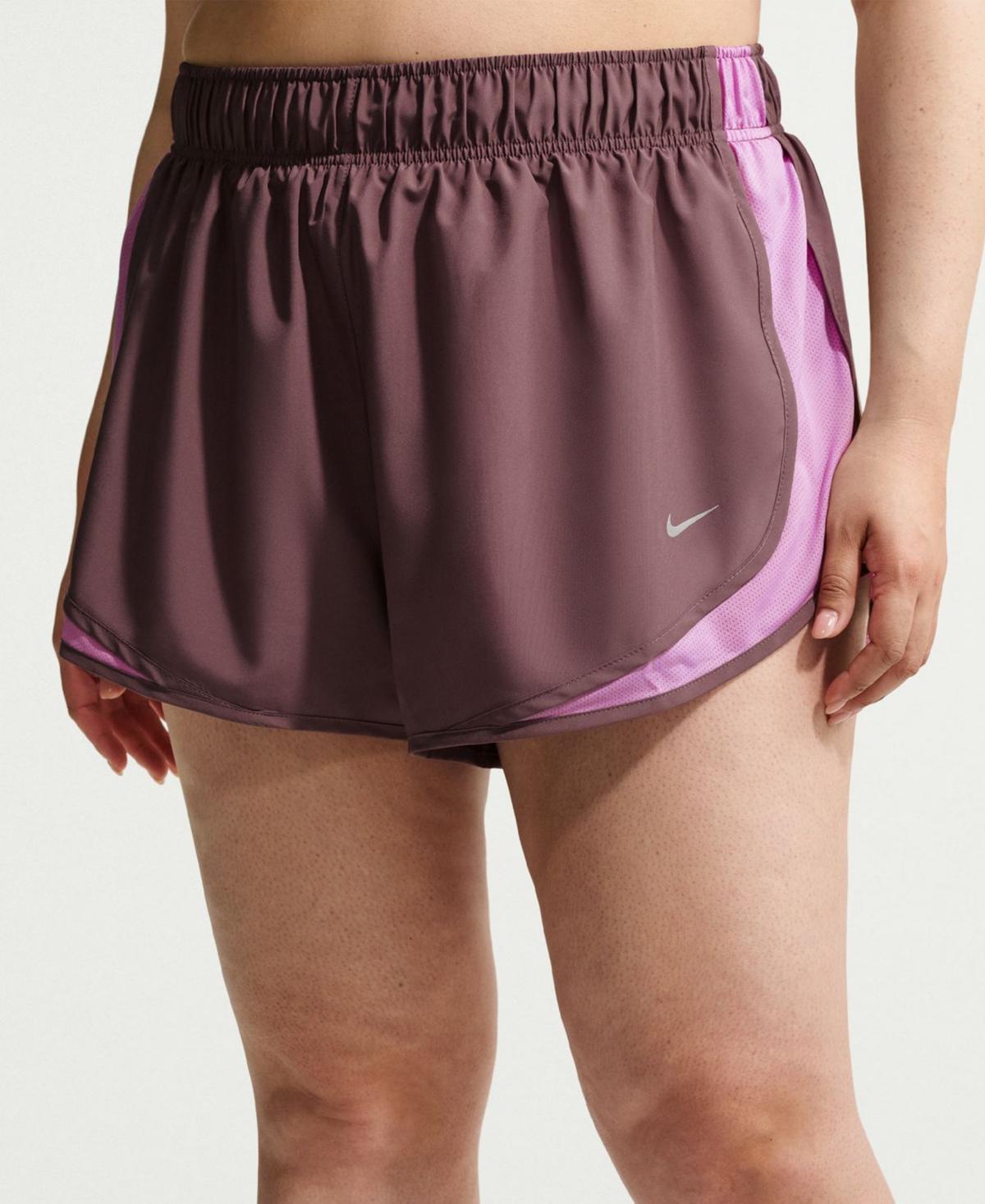 macys womens nike running shorts
