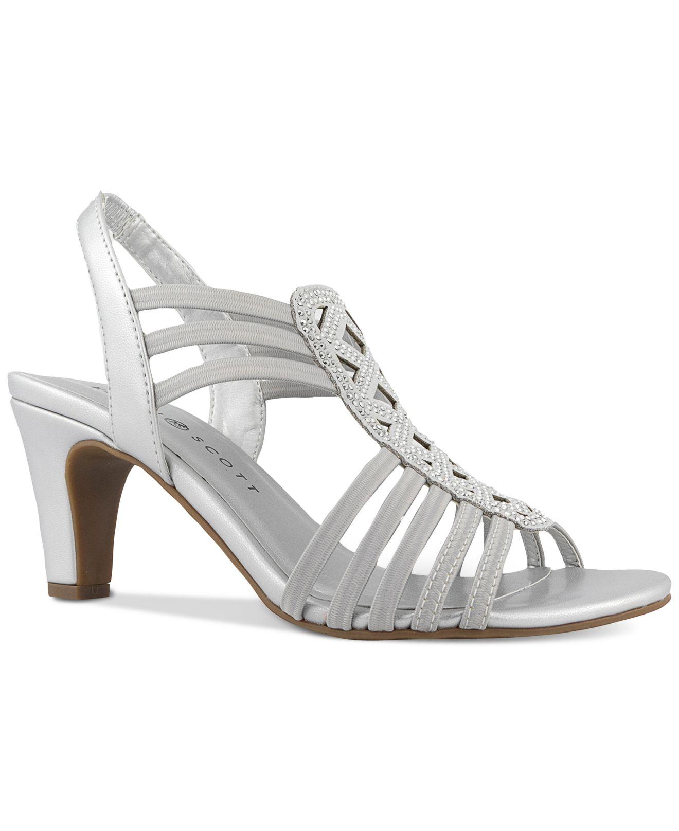 Karen Scott Danely Strappy Dress Sandals, Created For Macy's in ...