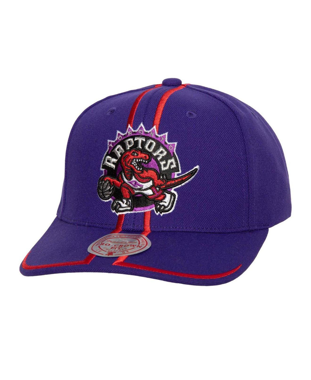 Men's Mitchell & Ness White/Purple Toronto Raptors Hardwood