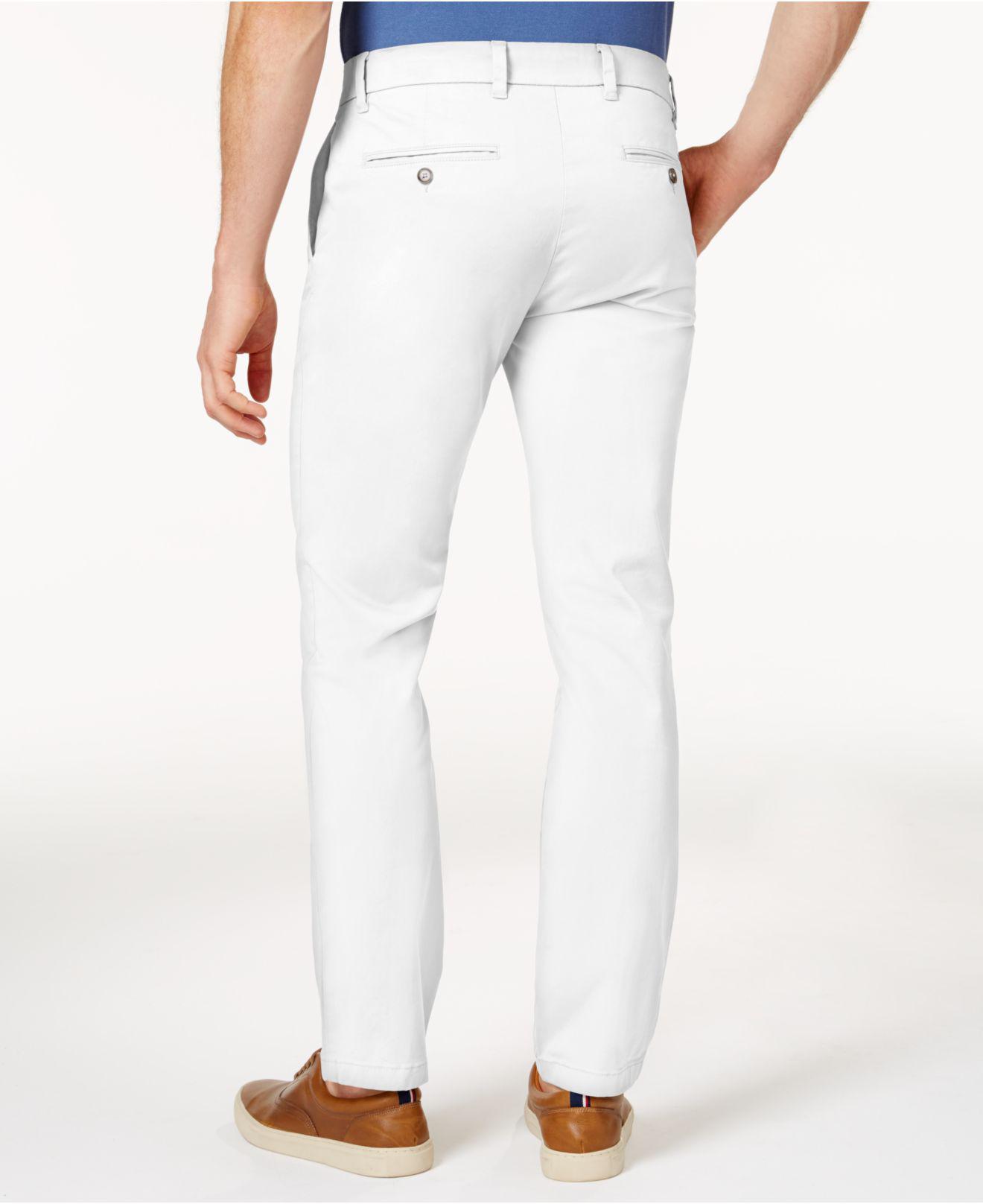 tommy hilfiger white pants