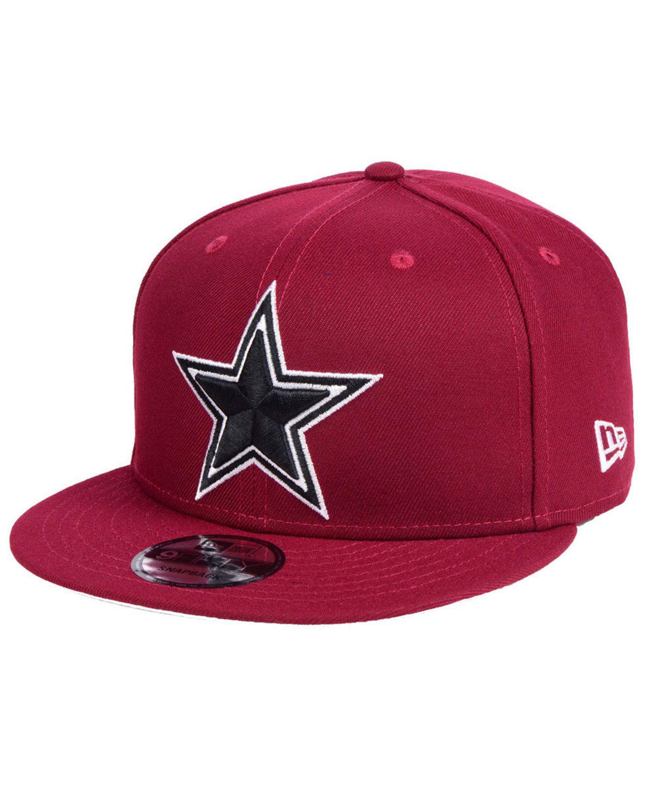 KTZ Synthetic Dallas Cowboys Basic Fashion 9fifty Snapback Cap in Red for  Men | Lyst