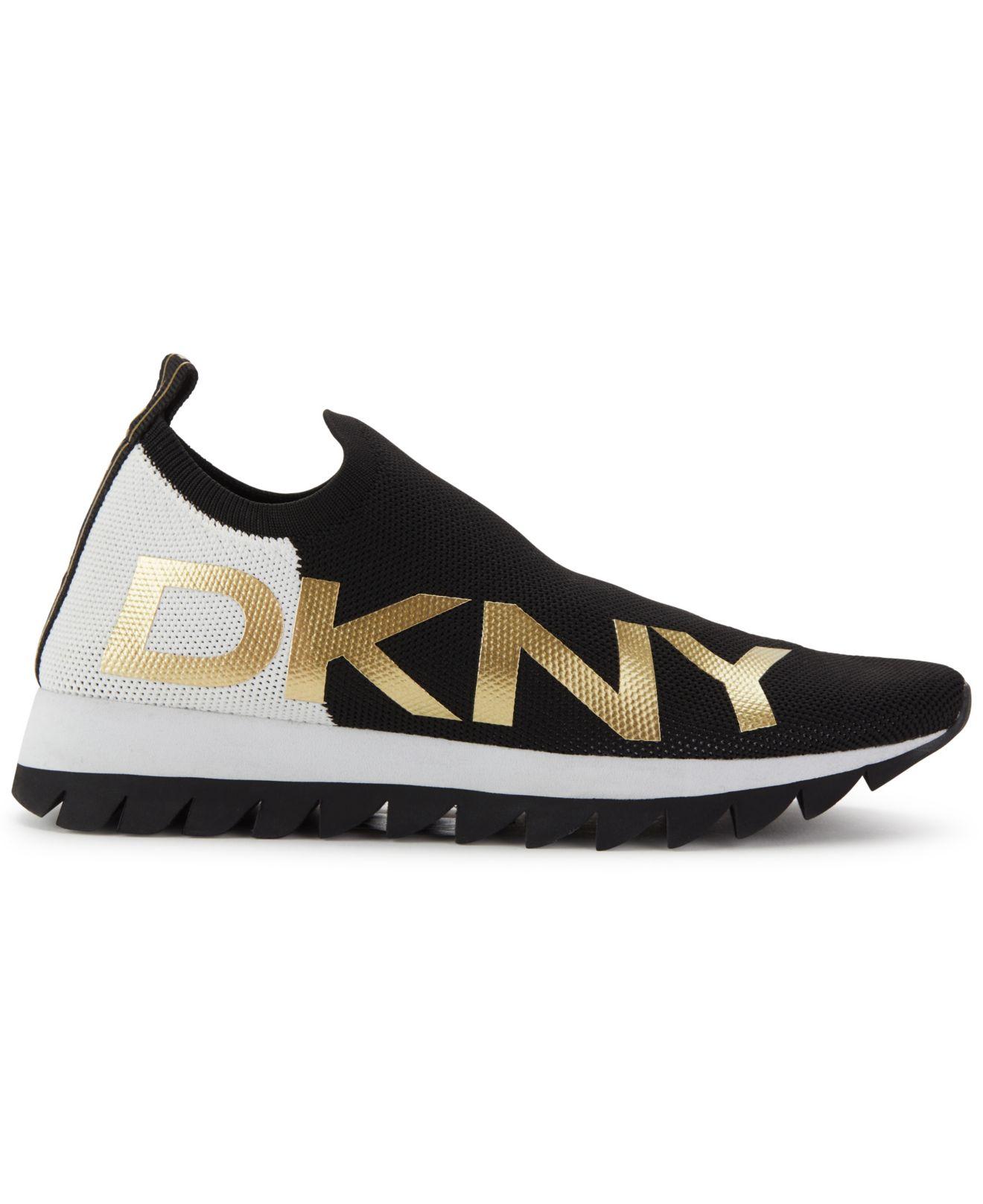 DKNY Azer Sneakers in Black/White (Black) - Save 59% | Lyst
