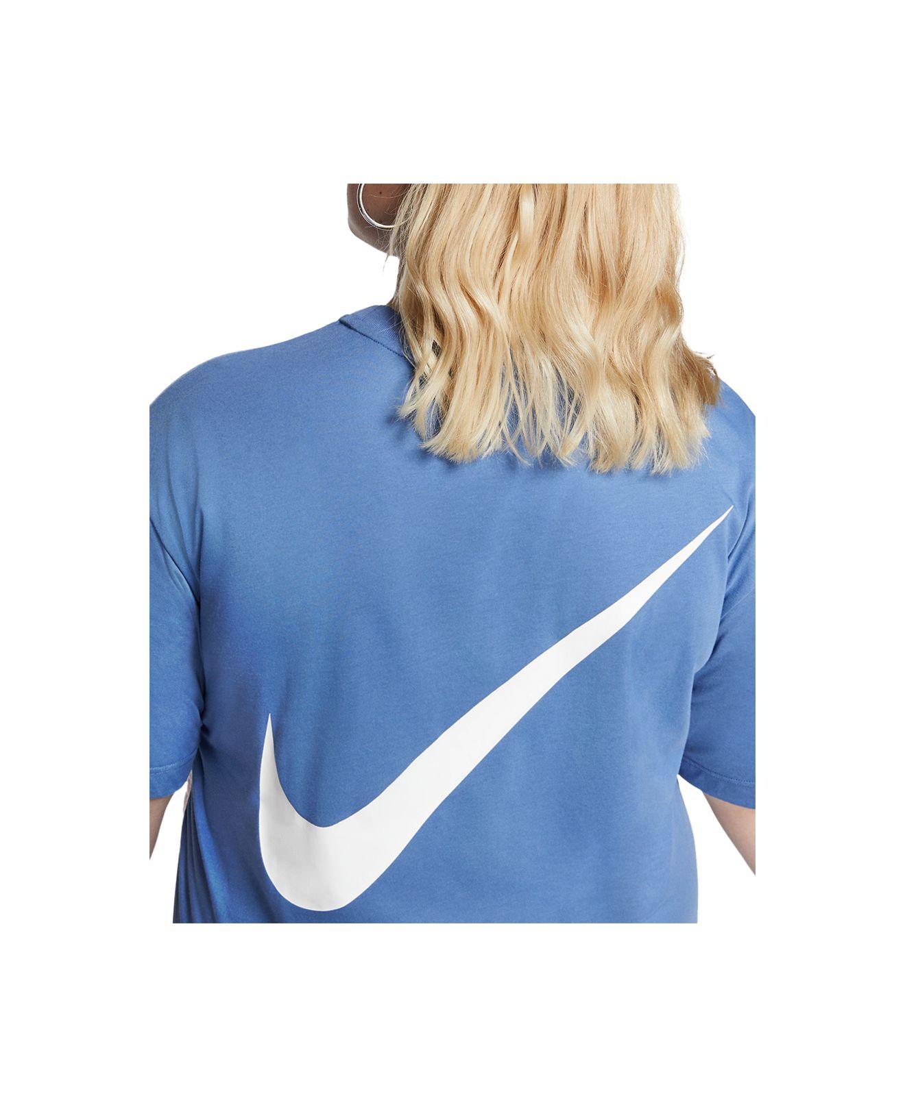 plus size nike t shirt dress