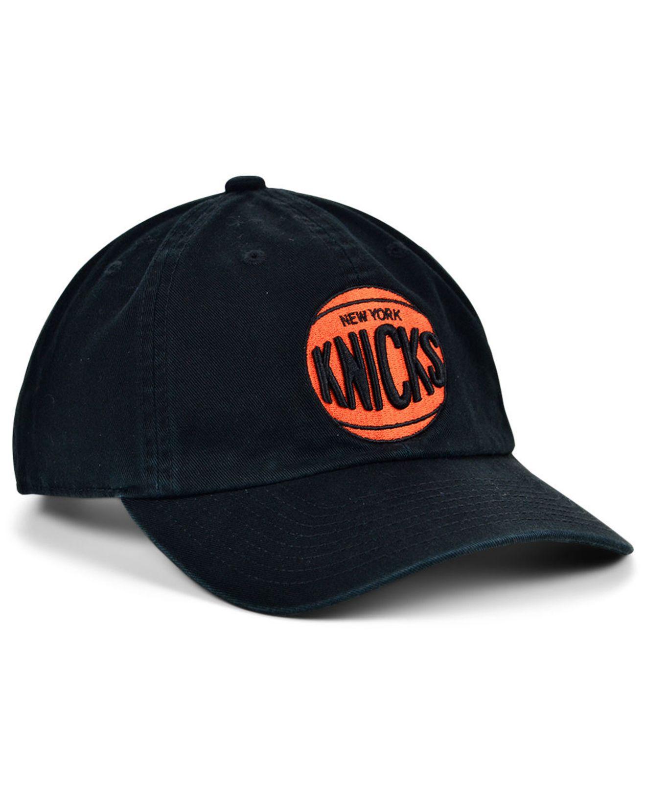Mitchell & Ness Cotton New York Knicks Hardwood Classic Basic Adjustable Dad  Hat in Black for Men - Lyst