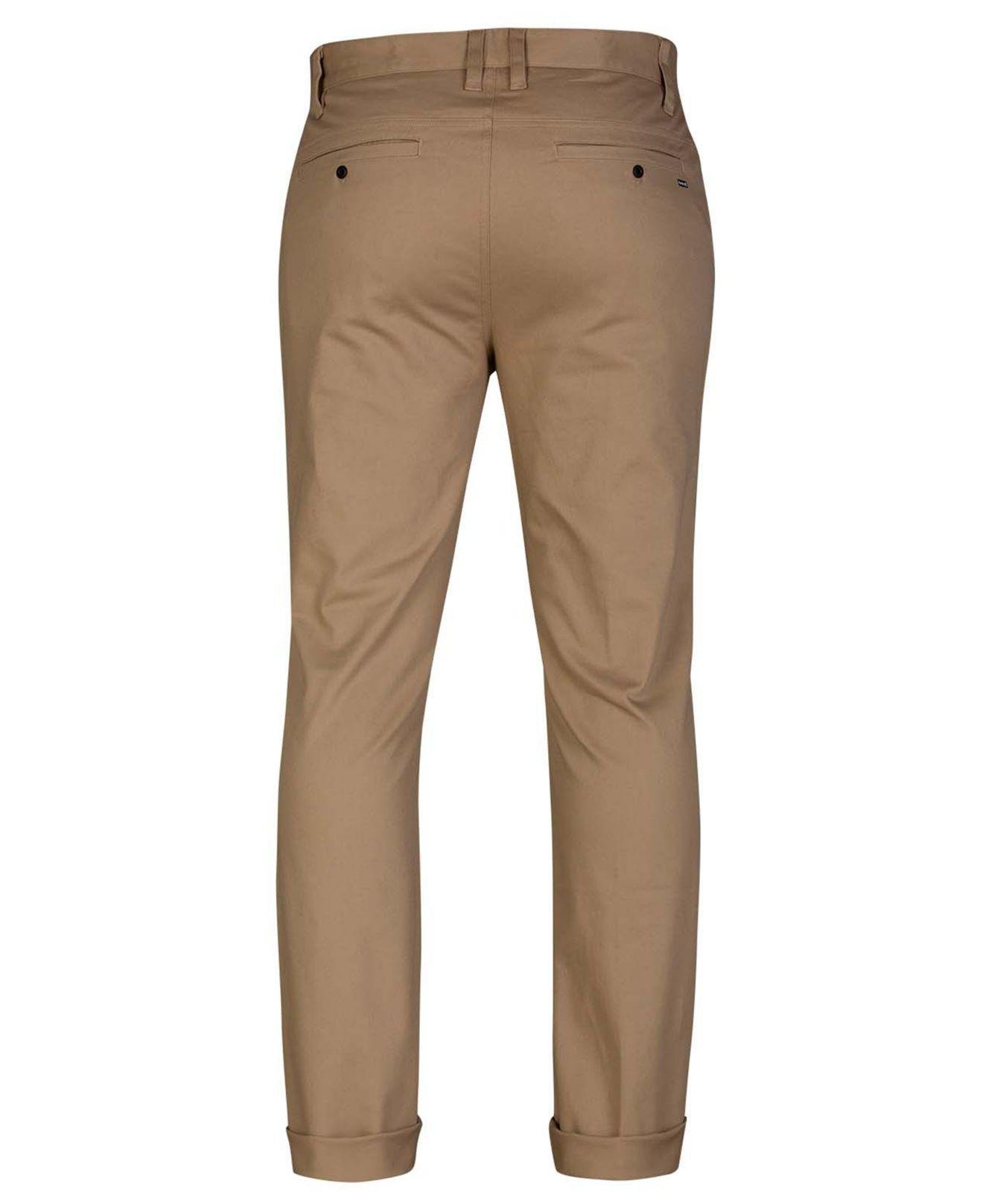 Hurley Cotton Stretch Chino Pants in Khaki (Natural) for Men Save 30