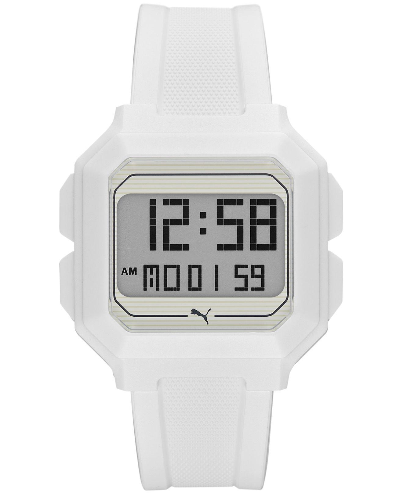 puma white watch