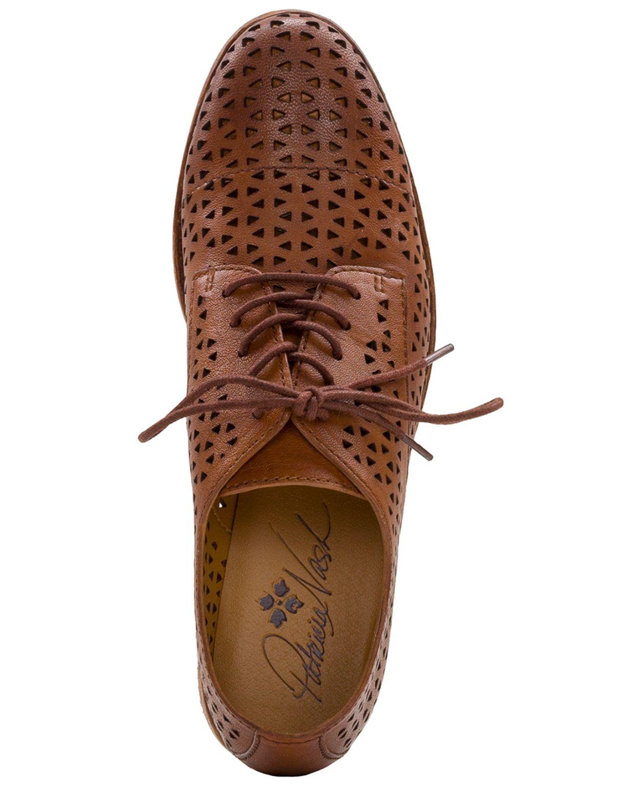 patricia nash catania perforated oxfords
