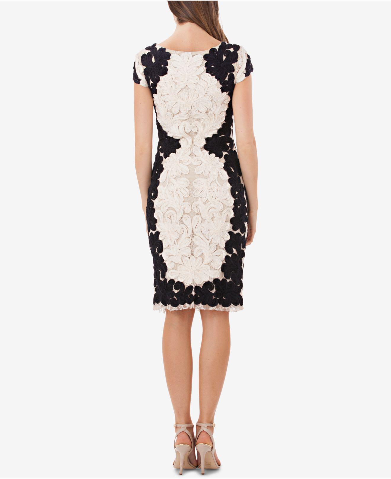 js collections lace sheath dress