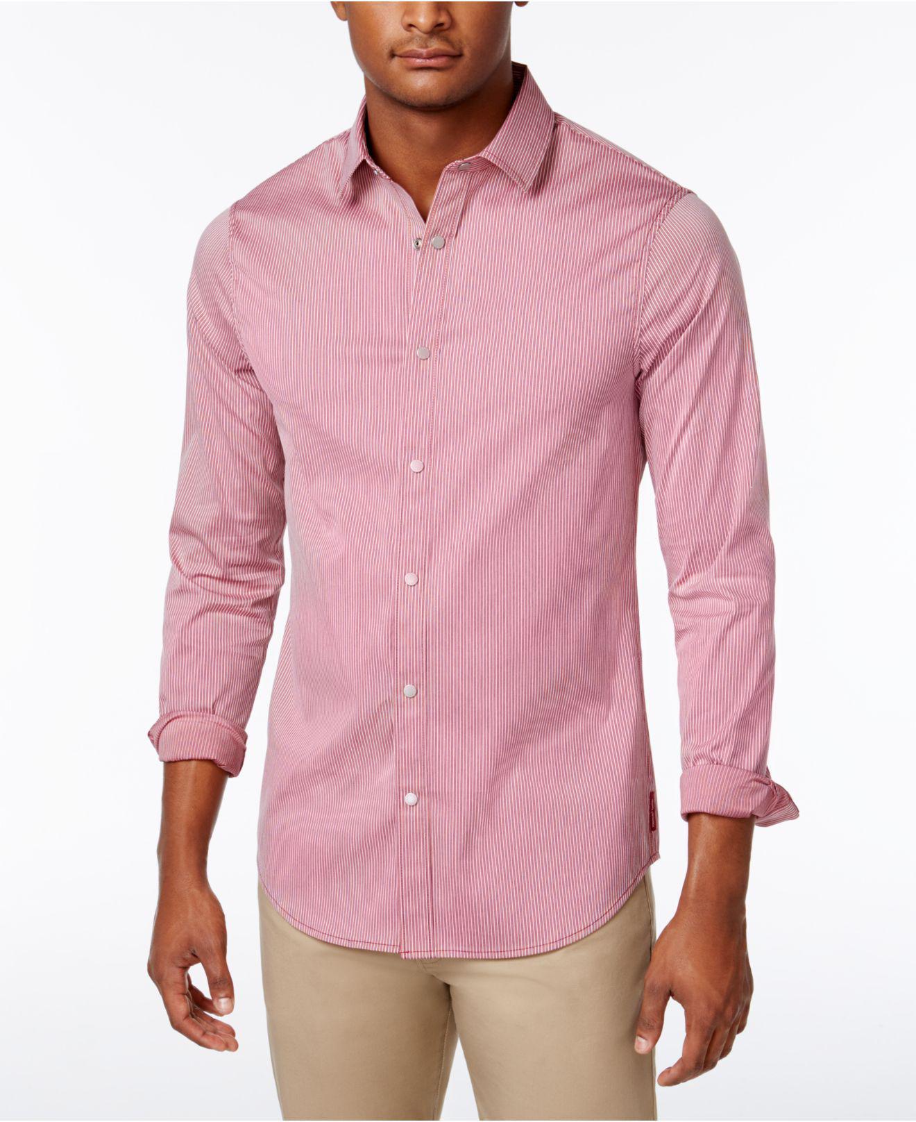 pink armani exchange shirt