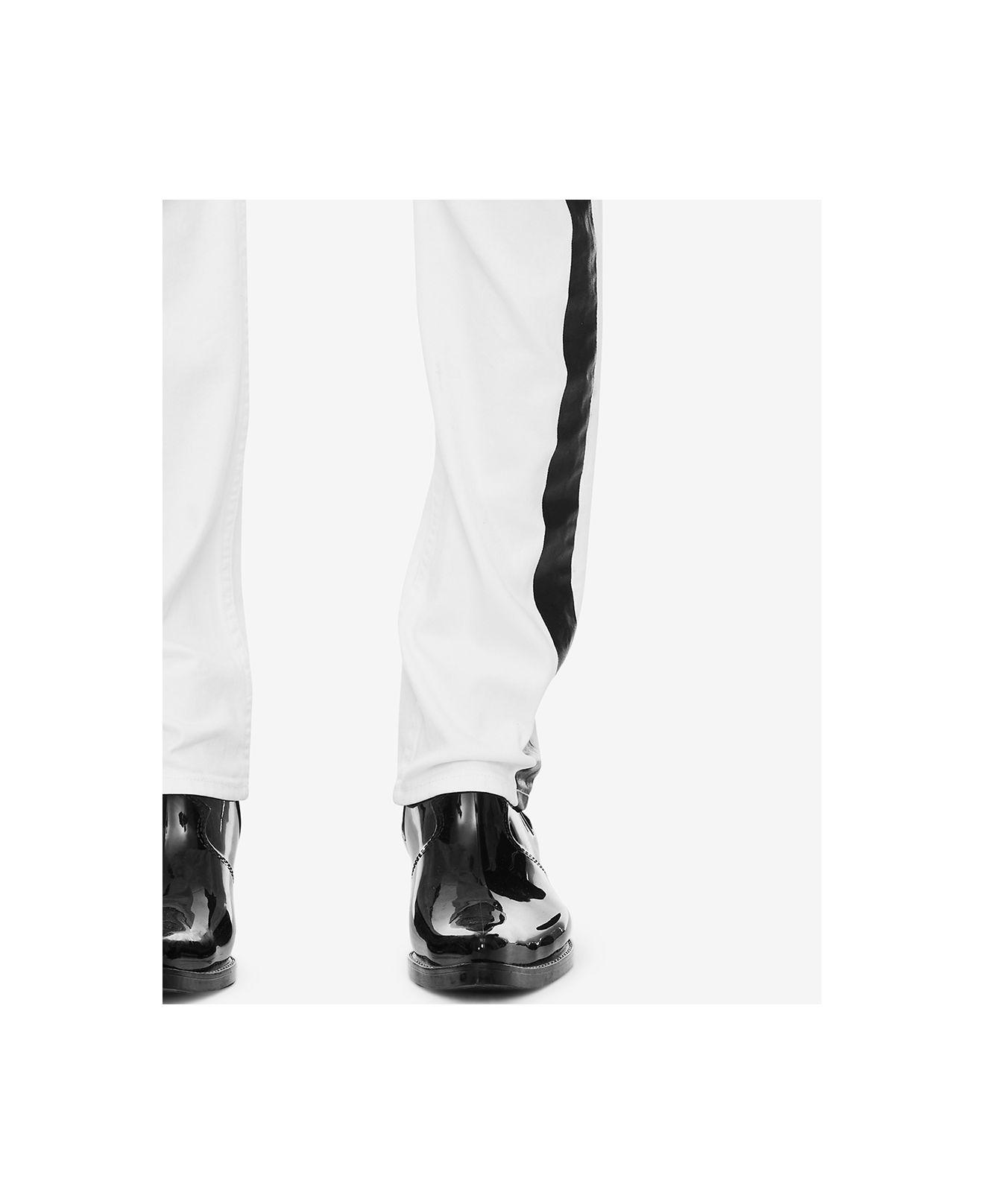 calvin klein side stripe pants
