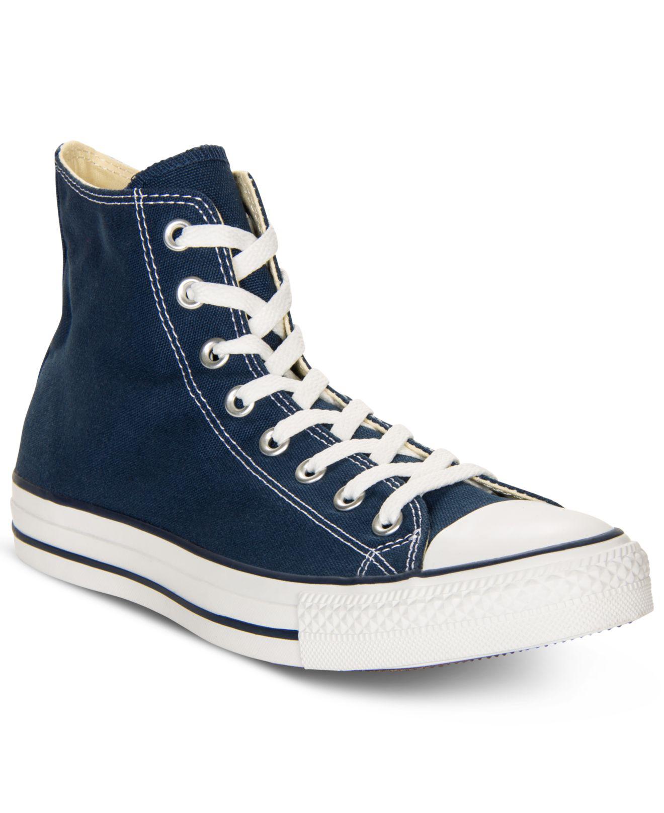 Converse Canvas Men's Chuck Taylor High Top Sneakers From Finish Line ...