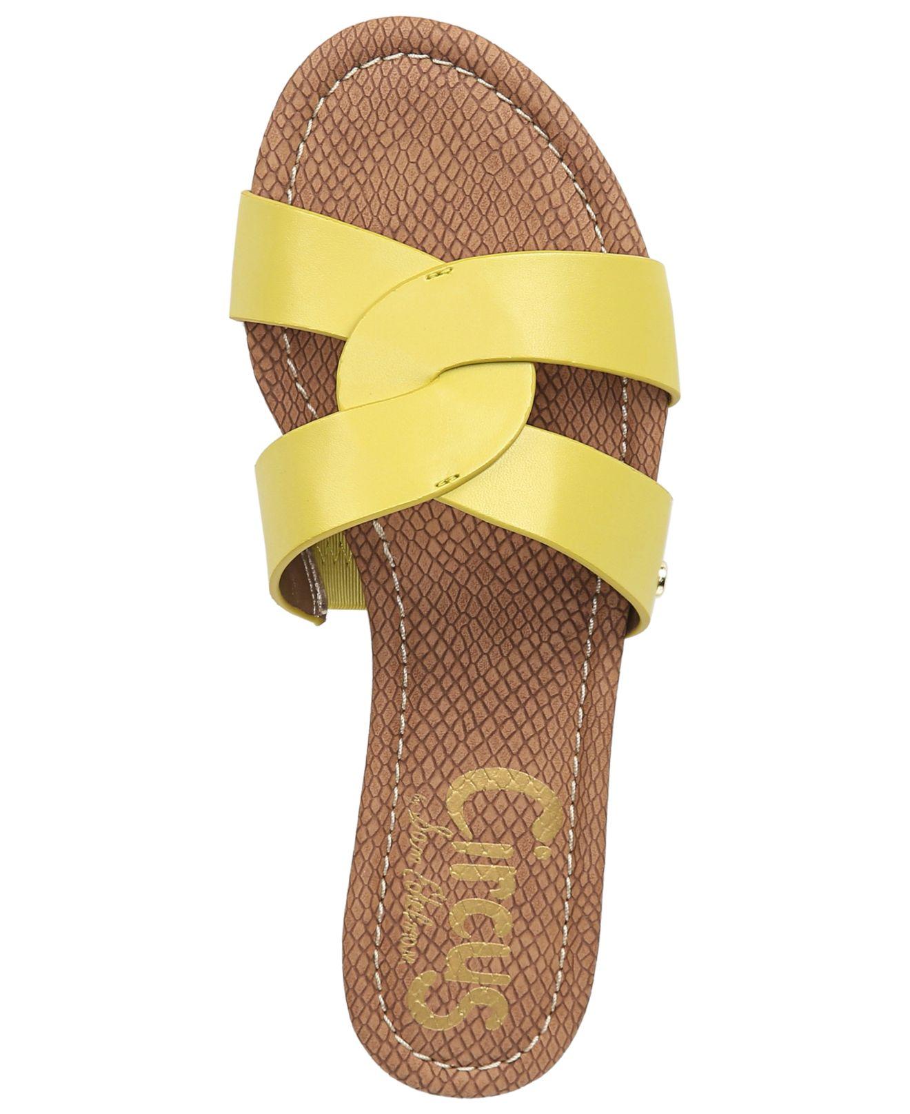 circus by sam edelman clover flat sandals