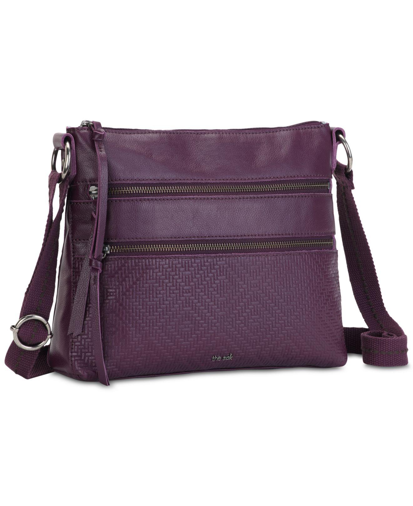 the sak purple handbag