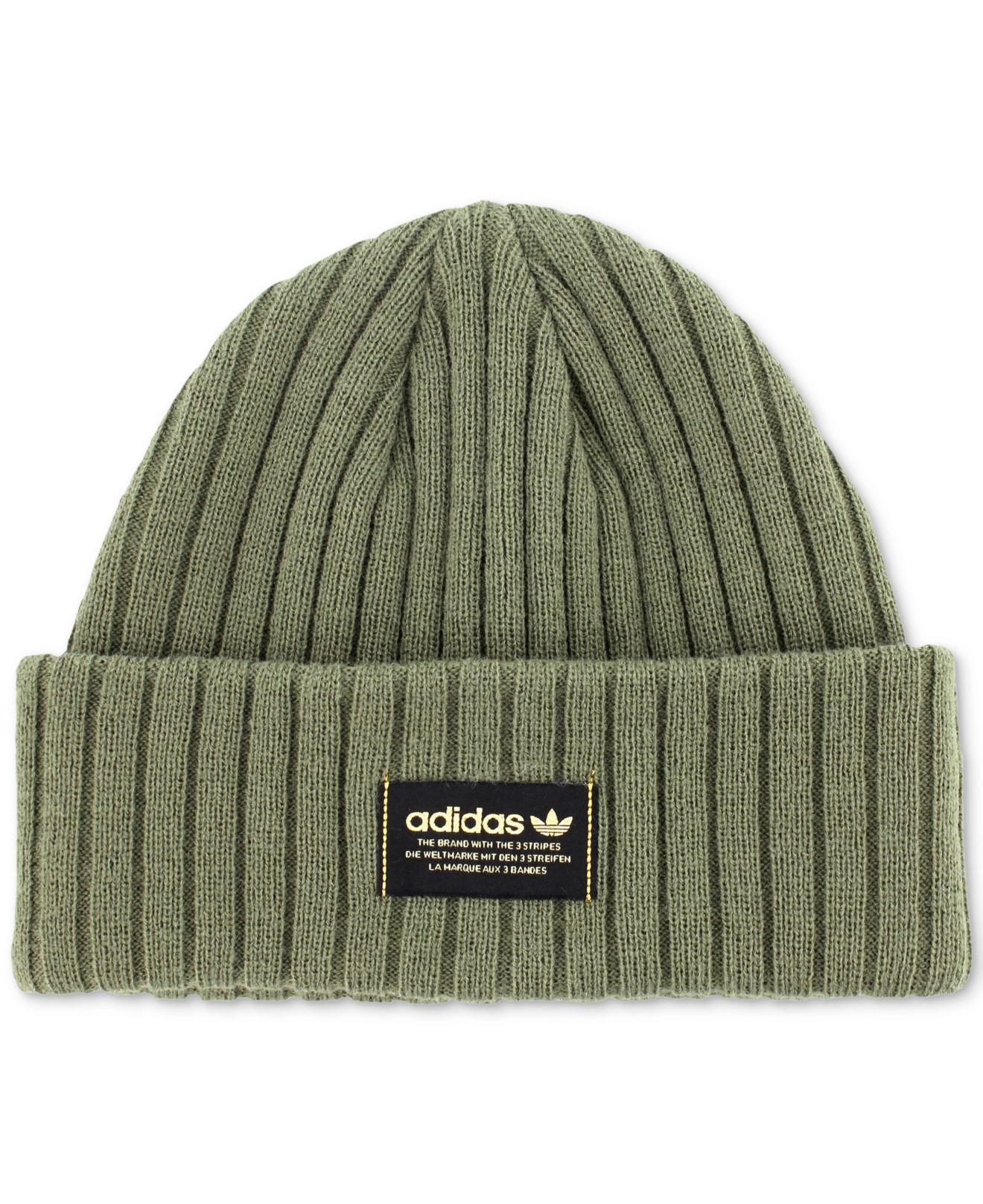 adidas ribbed beanie