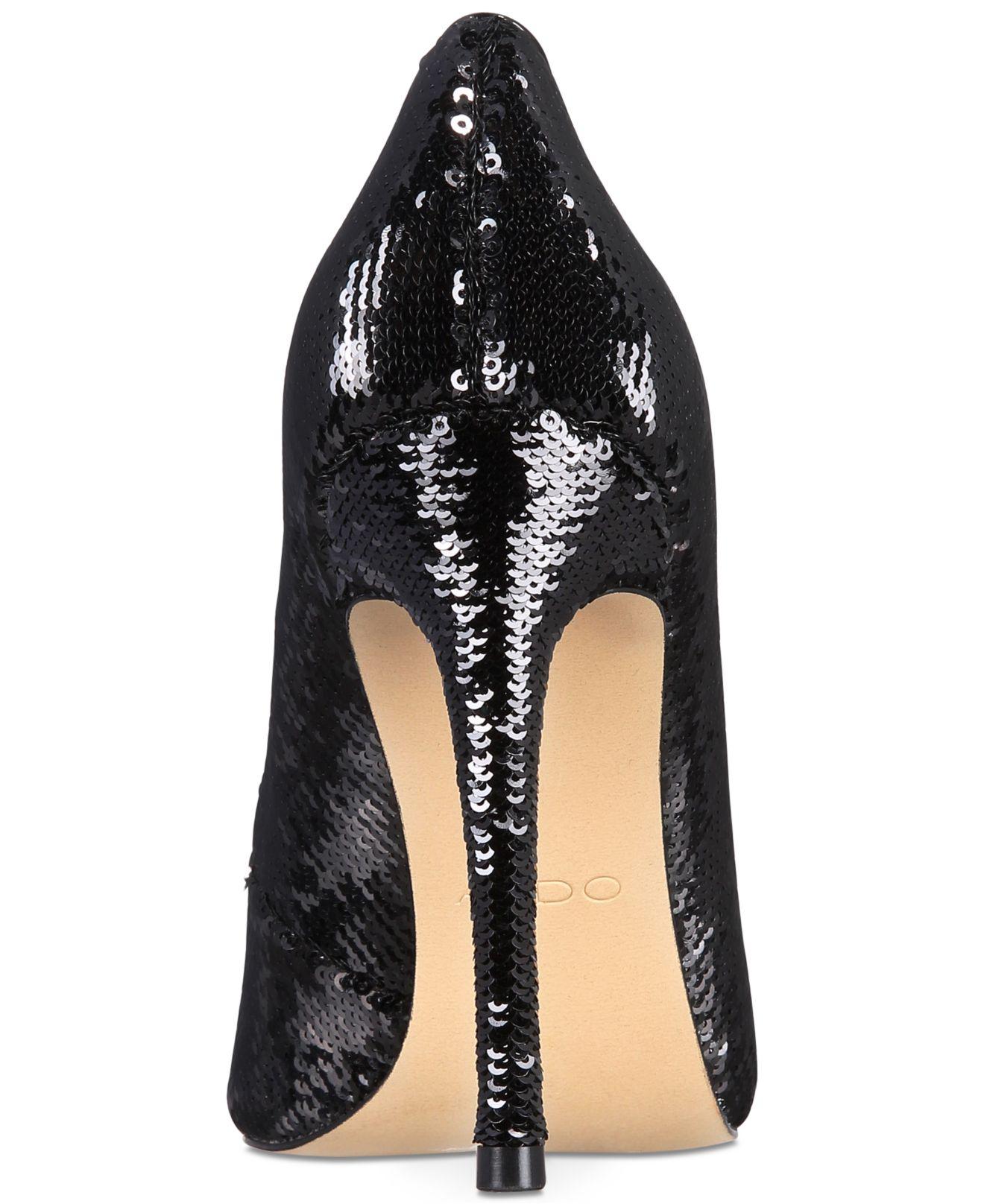 aldo sequin heels